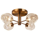 Dainolite - Abii Semi-Flush Mount - ABI-204SF-VB - Canada Light Shop