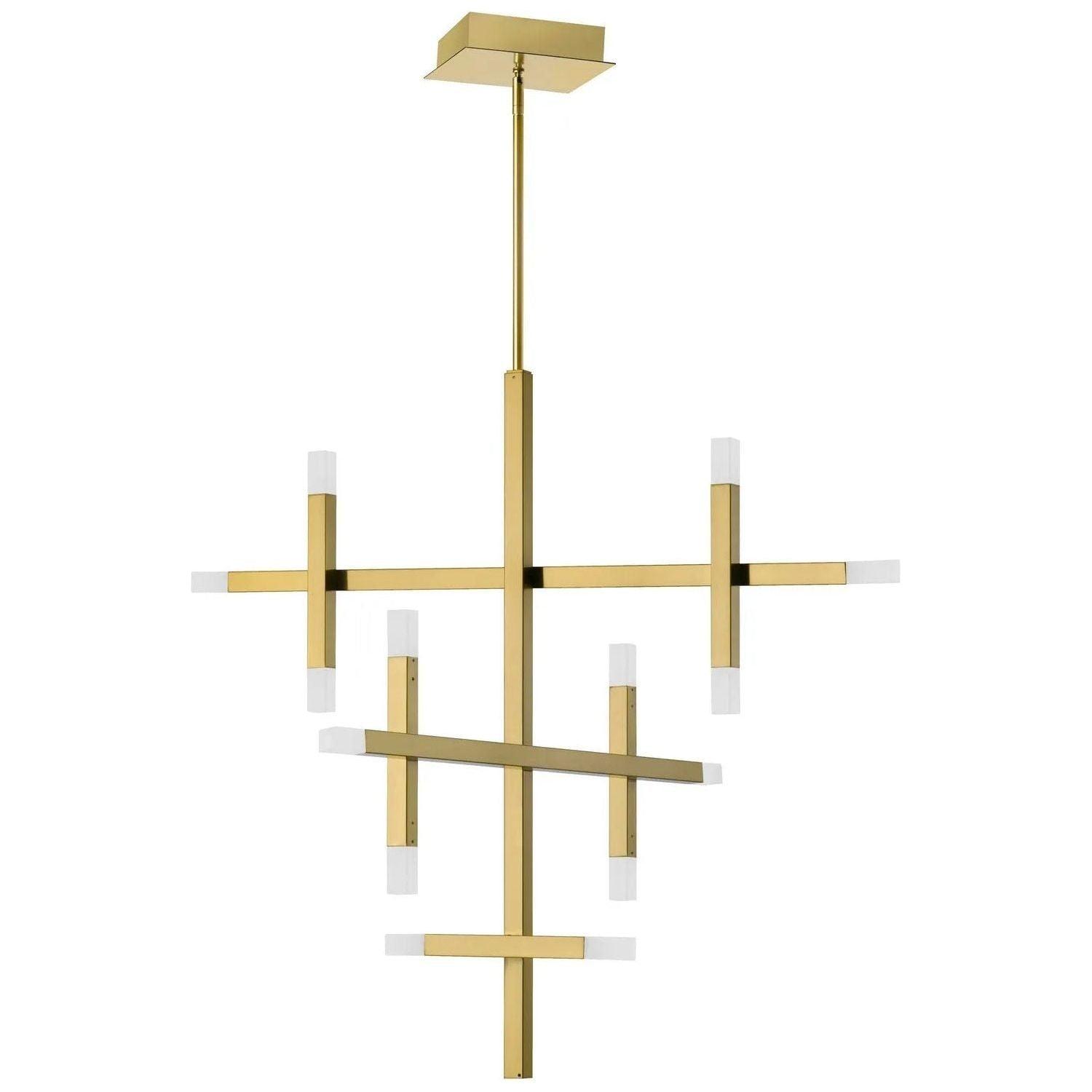 Dainolite - Acasia LED Chandelier - ACS-3656C-AGB-FR - Canada Light Shop