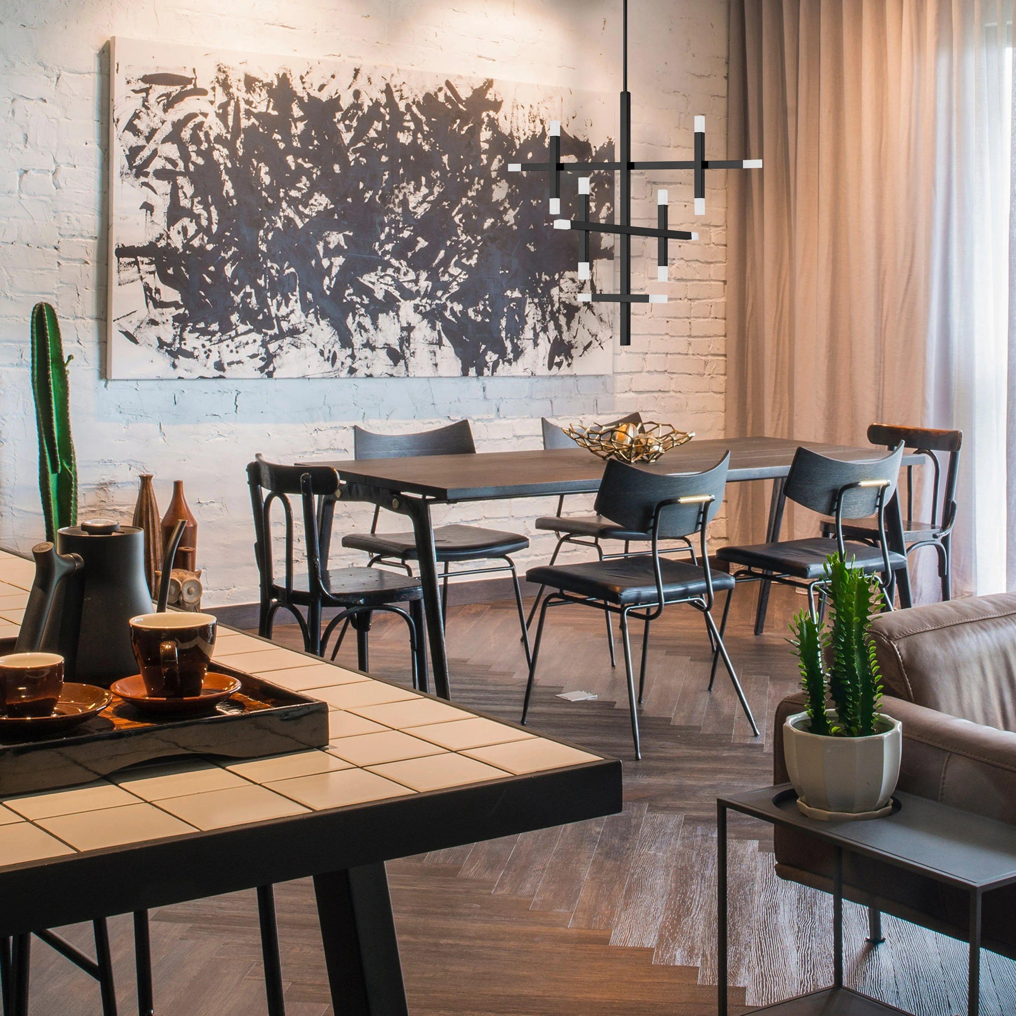 Dainolite - Acasia LED Chandelier - ACS-3656C-AGB-FR - Canada Light Shop