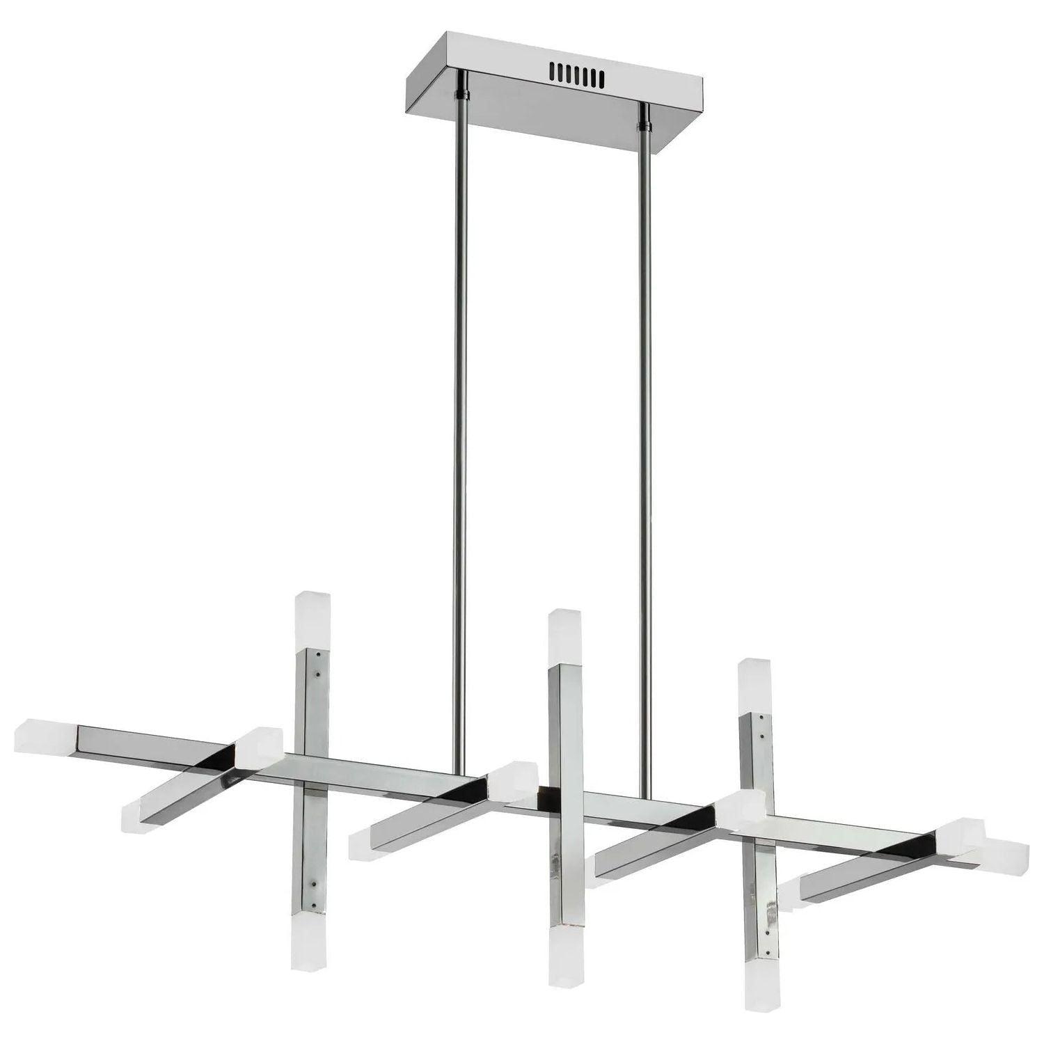 Dainolite - Acasia LED Chandelier - ACS-4064HC-PC-FR - Canada Light Shop