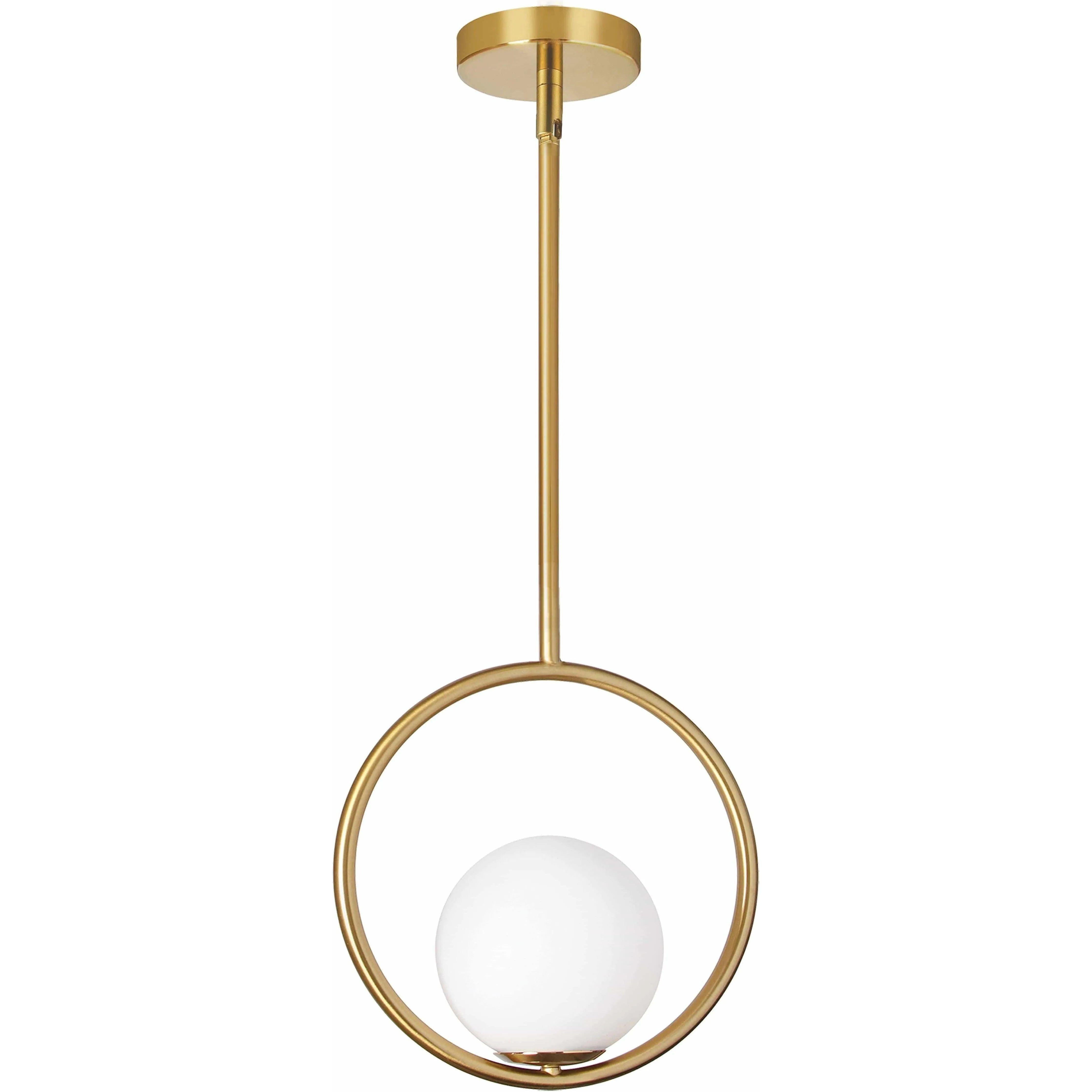 Dainolite - Adrienna Pendant - ADR-101P-AGB - Canada Light Shop