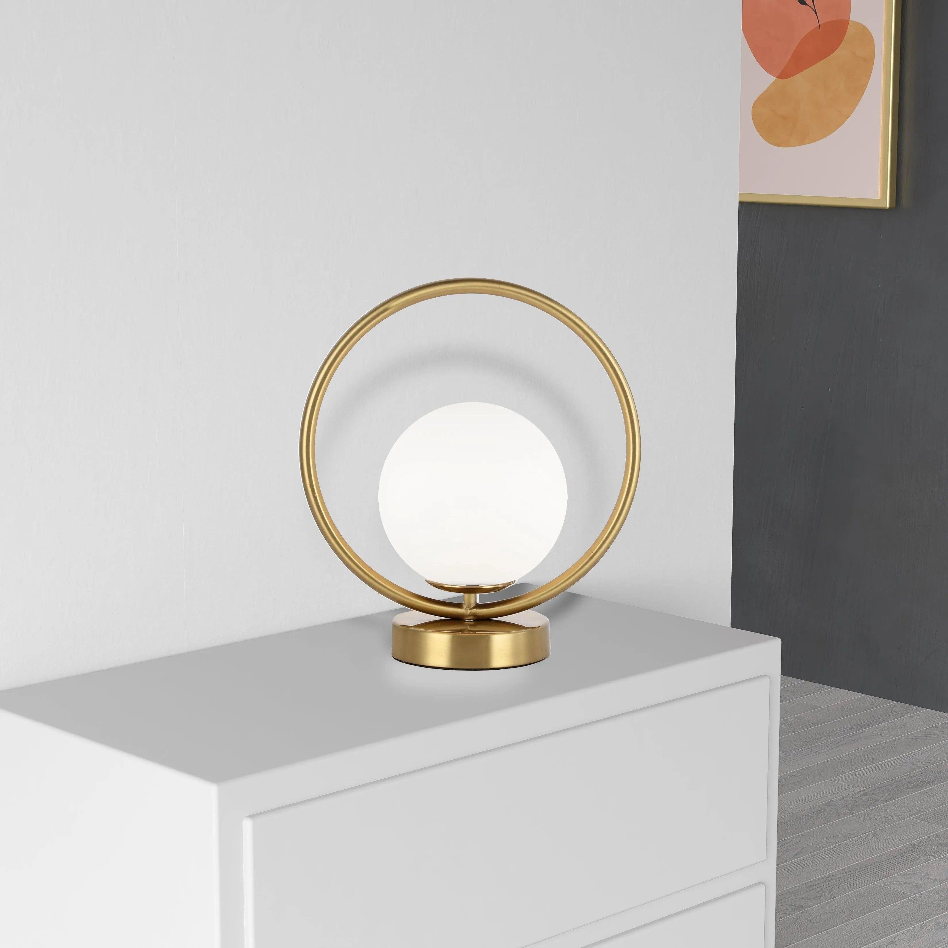 Dainolite - Adrienna Table Lamp - ADR-101T-MB - Canada Light Shop