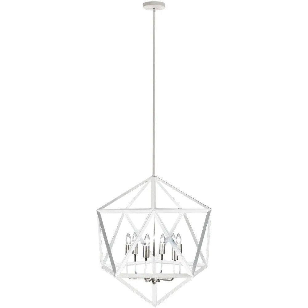 Dainolite - Archello Chandelier - ARC-226C-WH-SC - Canada Light Shop