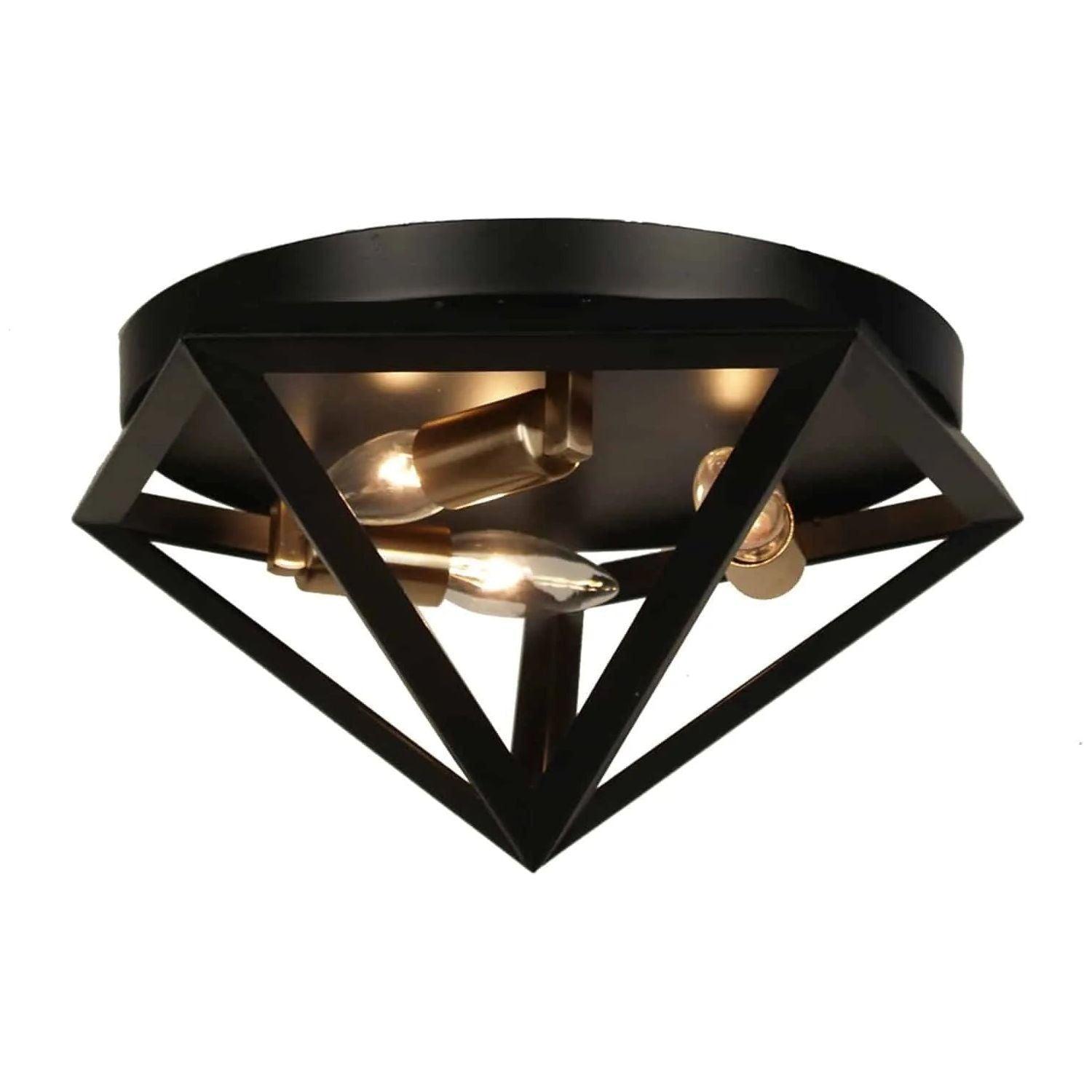 Dainolite - Archello Flush Mount - ARC-123FH-AB - Canada Light Shop