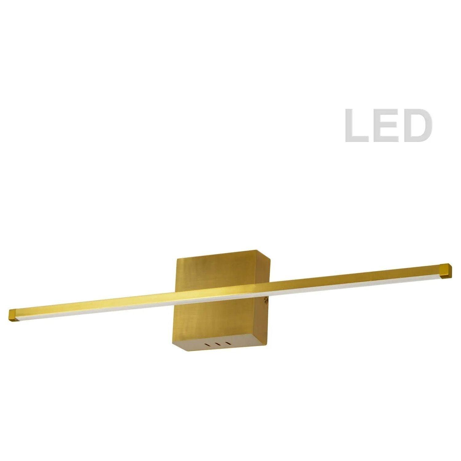 Dainolite - Array 3630LEDW LED Wall Sconce - ARY-3630LEDW-AGB - Canada Light Shop