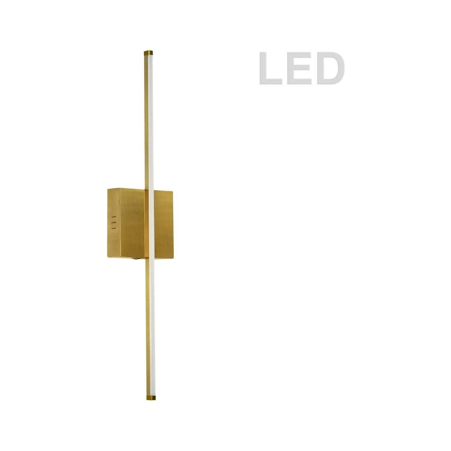 Dainolite - Array LED Wall Sconce - ARY-2519LEDW-AGB - Canada Light Shop