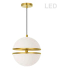 Dainolite - Atomic LED Pendant - AMC-1330LEDP-AGB - Canada Light Shop