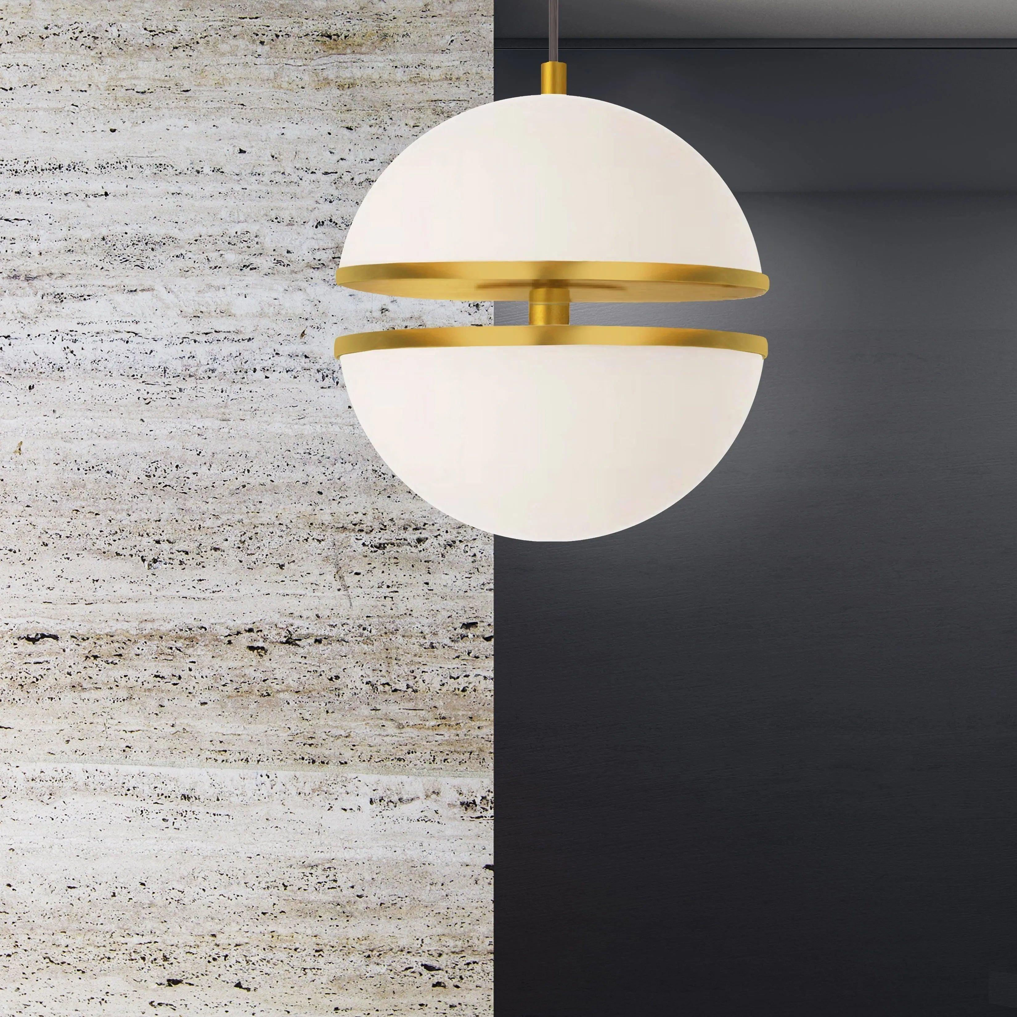 Dainolite - Atomic LED Pendant - AMC-1330LEDP-AGB - Canada Light Shop