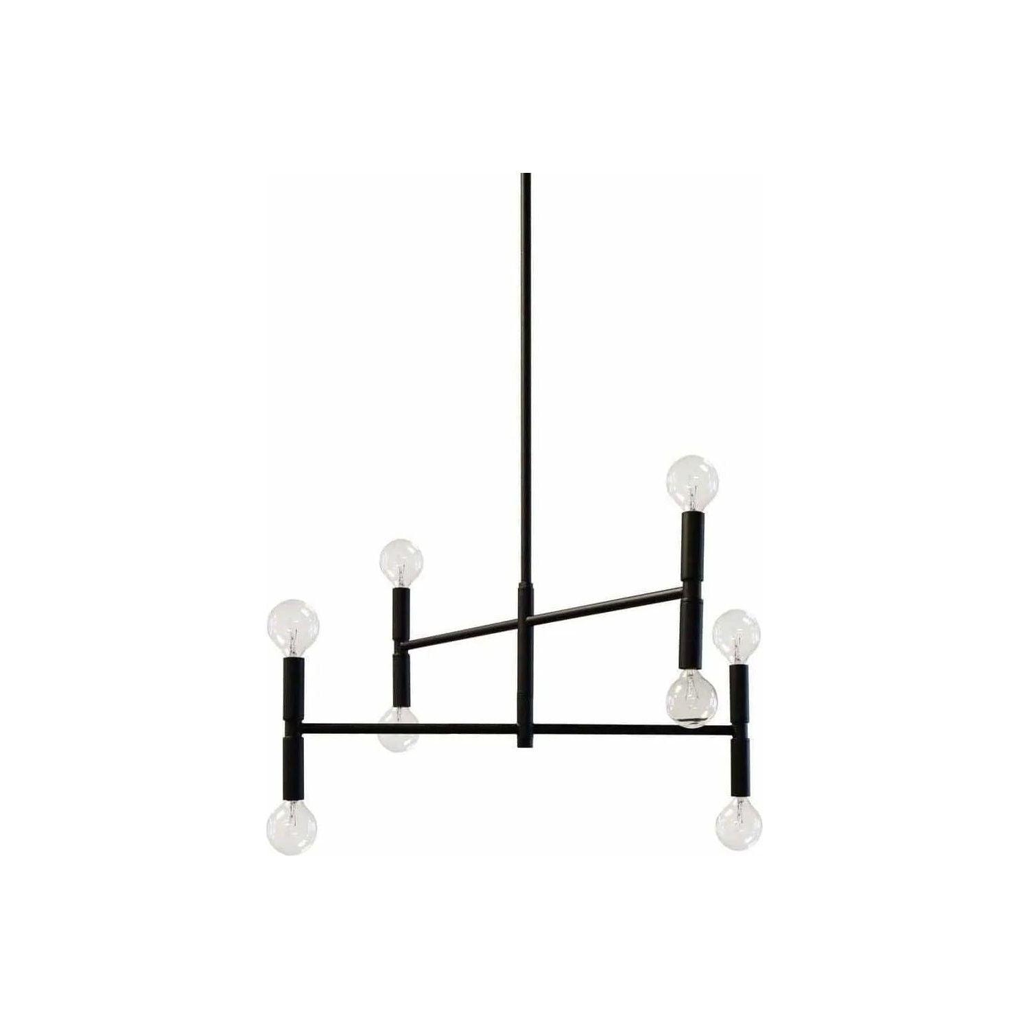 Dainolite - Ava Chandelier - AVA-188C-MB - Canada Light Shop