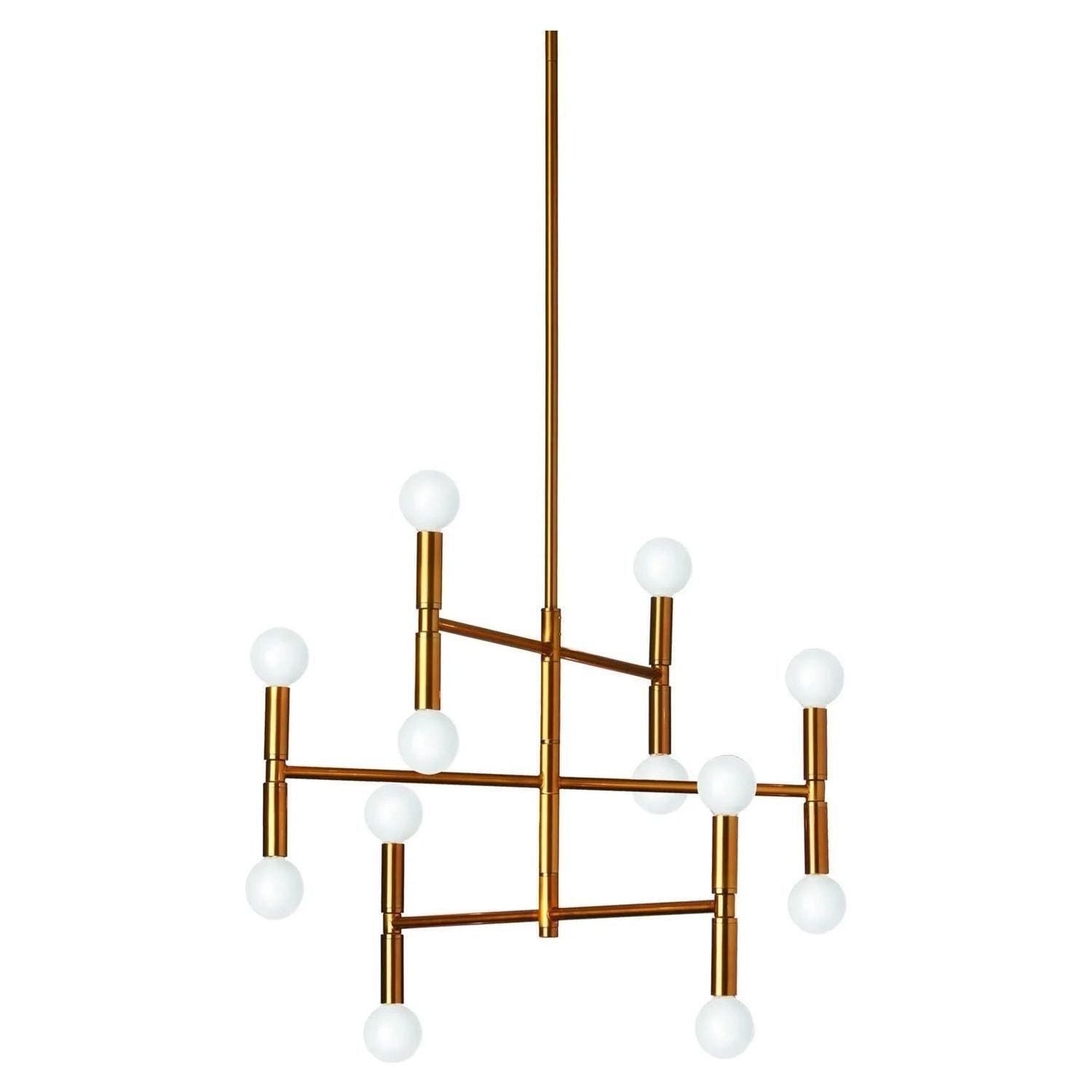 Dainolite - Ava Chandelier - AVA-2012C-VB - Canada Light Shop