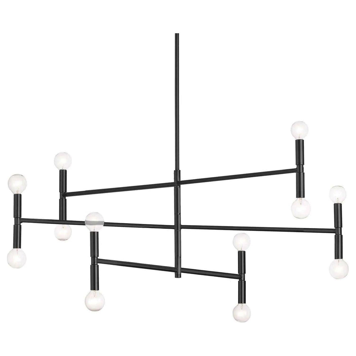 Dainolite - Ava Chandelier - AVA-4012C-MB - Canada Light Shop