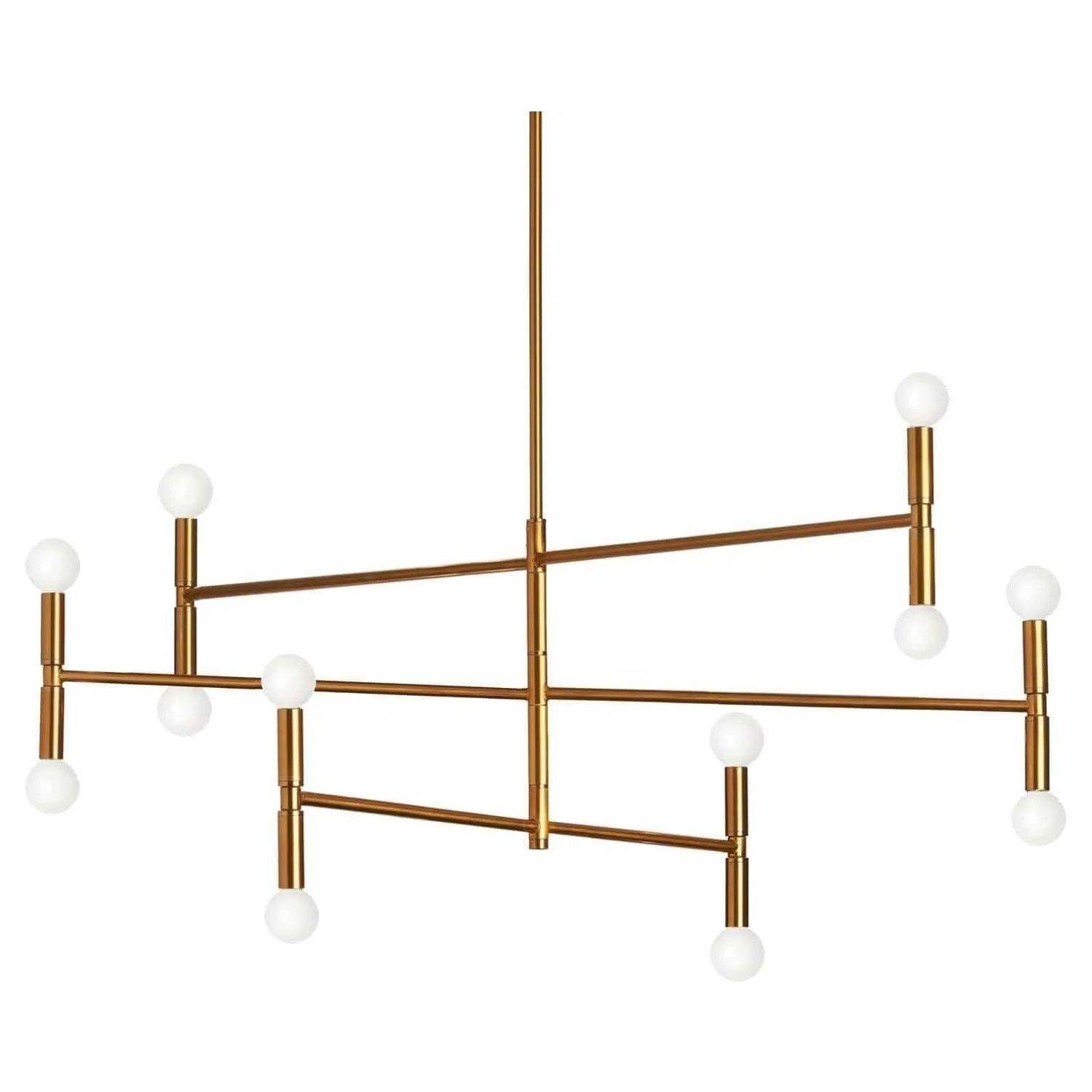 Dainolite - Ava Chandelier - AVA-4012C-VB - Canada Light Shop