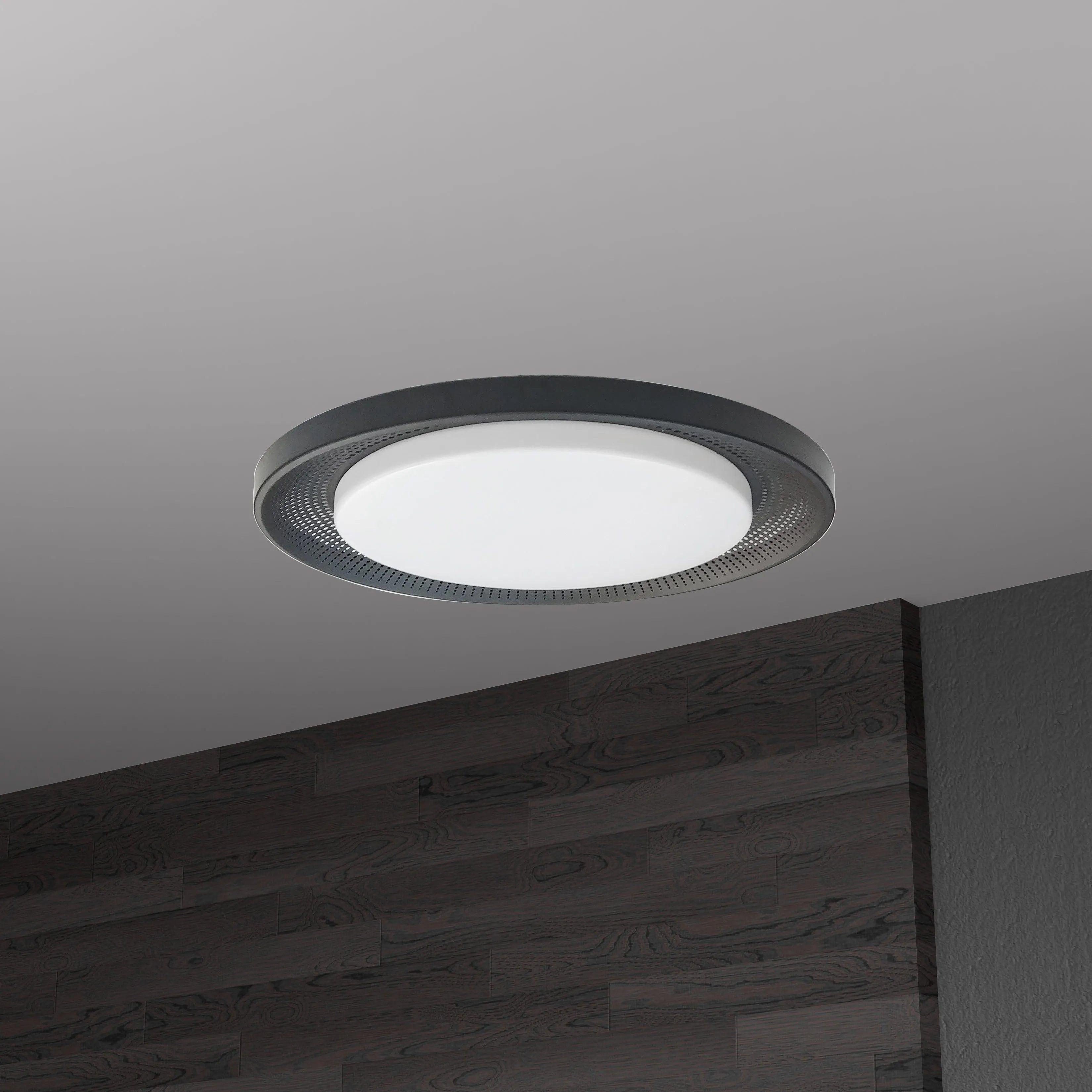 Dainolite - Boullier LED Flush Mount - BLL-1730LEDFH-MB - Canada Light Shop