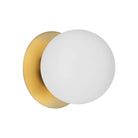 Dainolite - Burlat Wall Sconce - BUR-51W-AGB-WH - Canada Light Shop