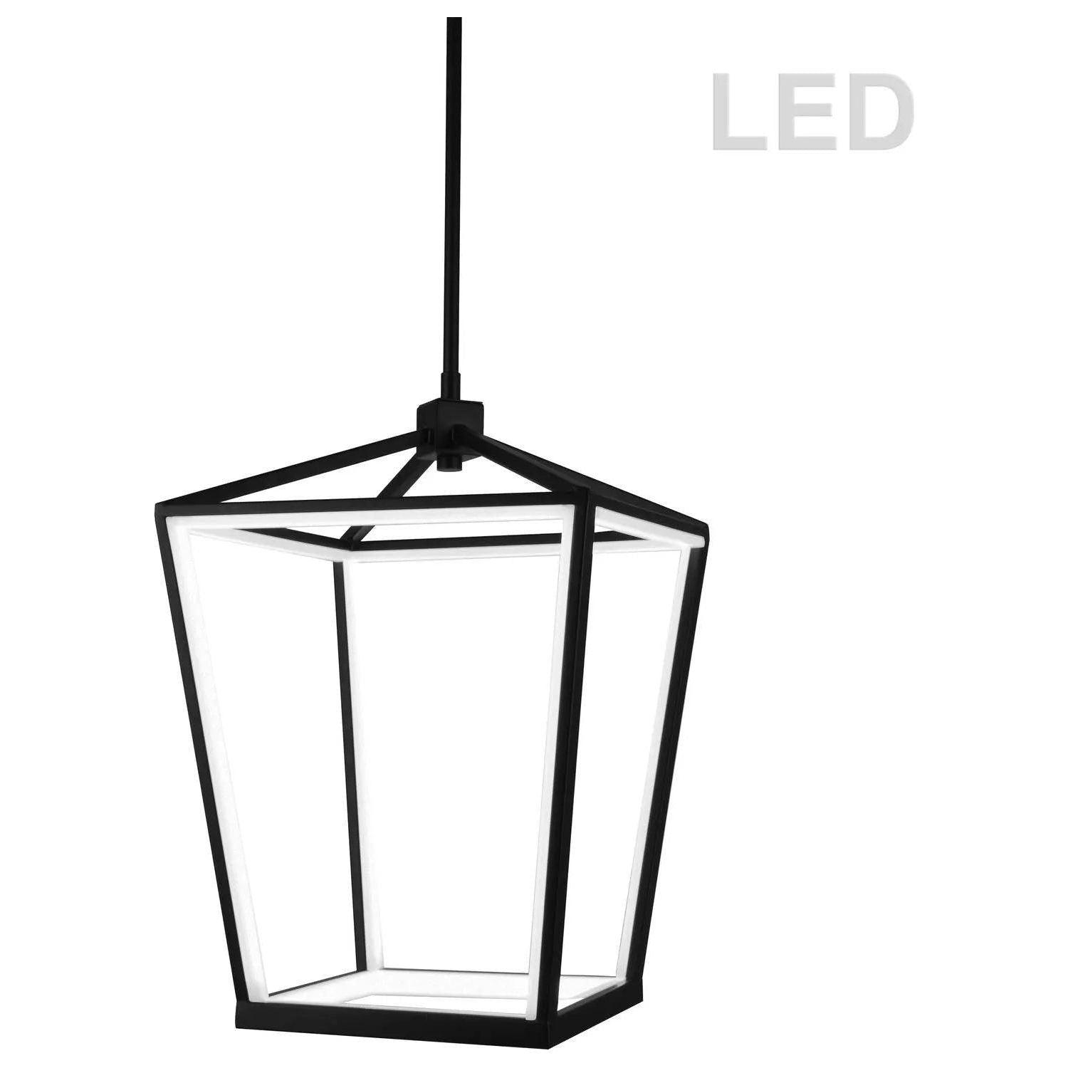 Dainolite - Cage LED Pendant - CAG-2046C-MB - Canada Light Shop