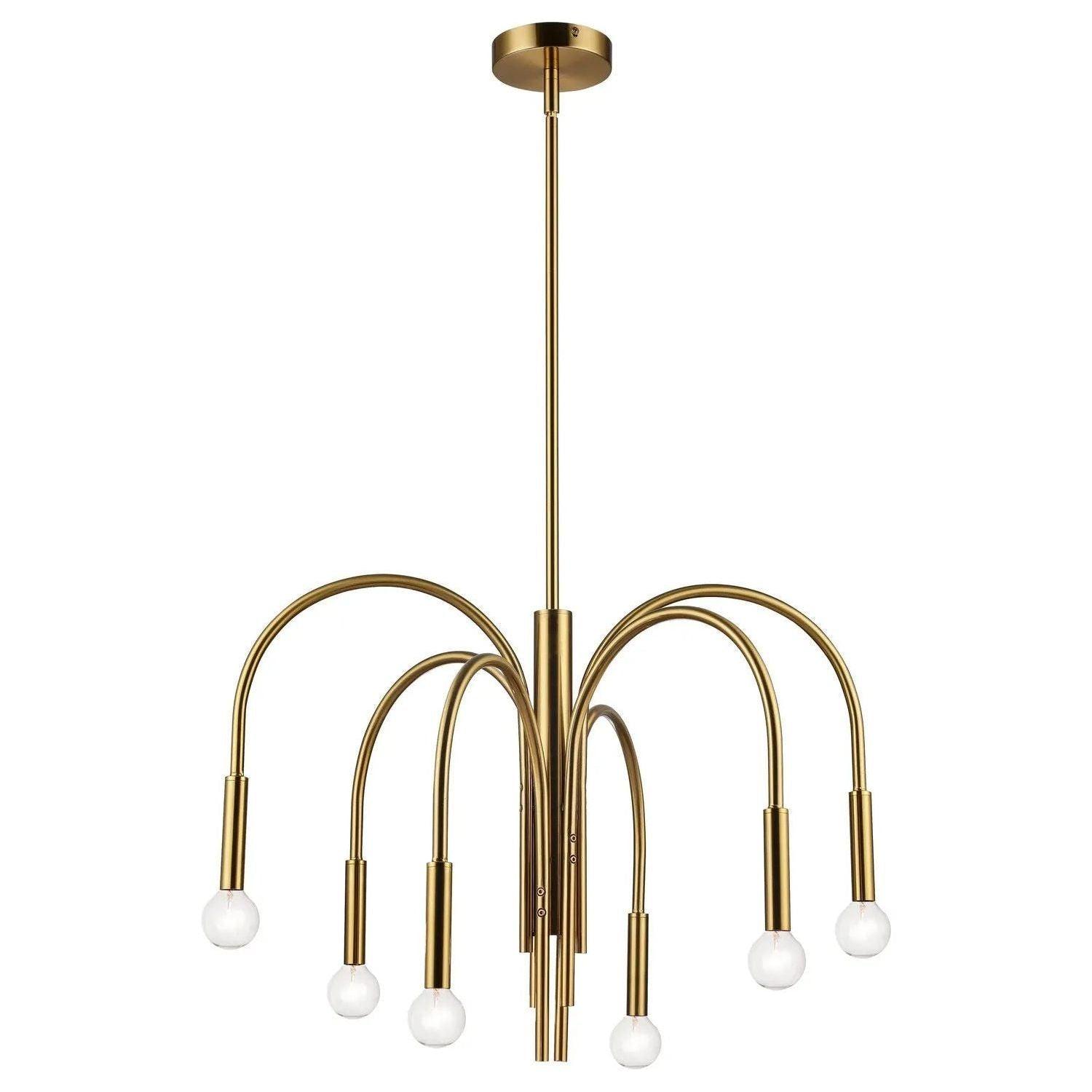 Dainolite - Callway Chandelier - CLY-246C-AGB - Canada Light Shop