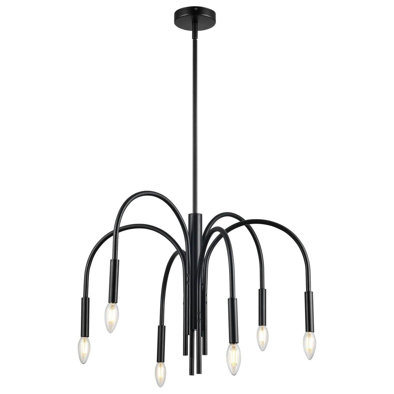 Dainolite - Callway Chandelier - CLY-246C-MB - Canada Light Shop