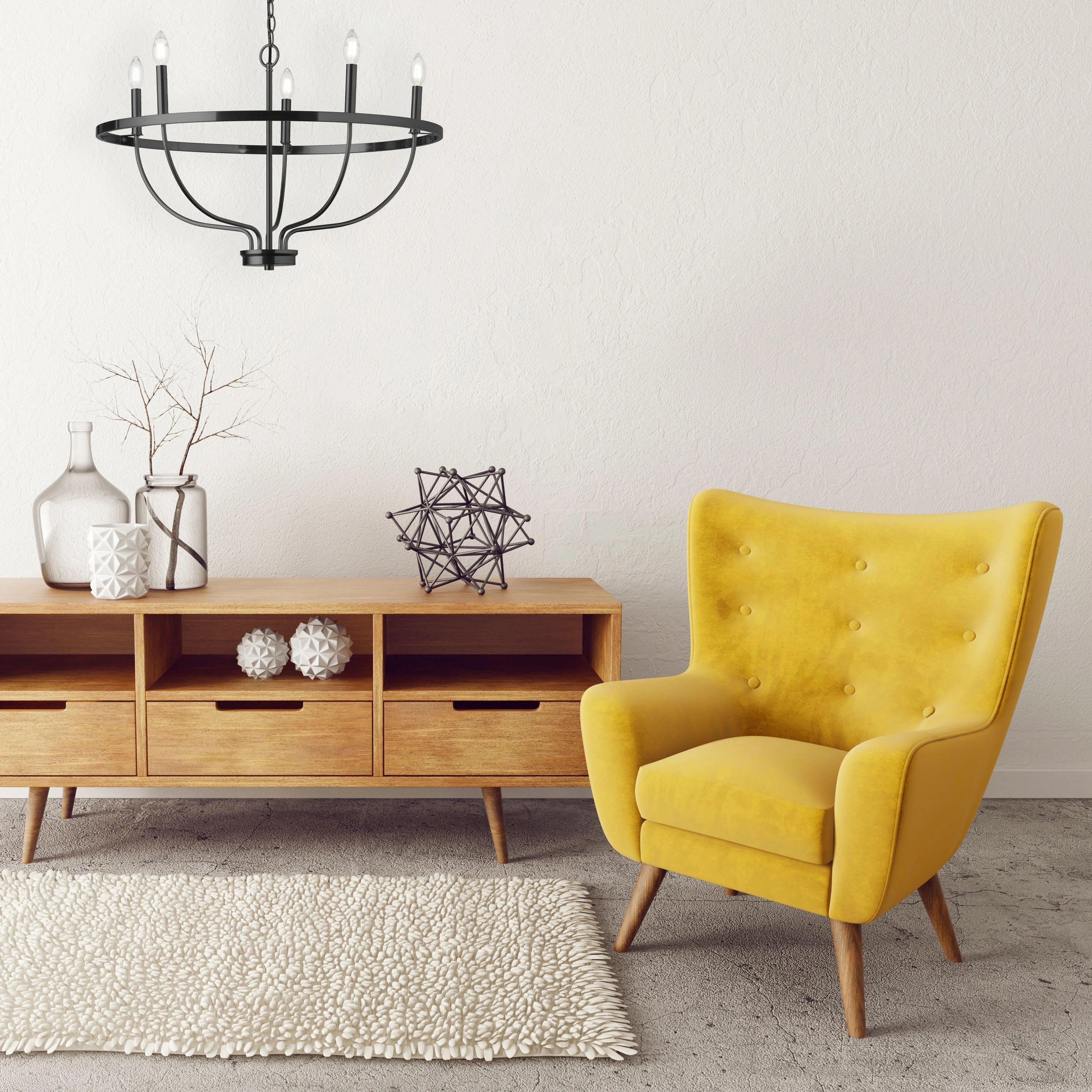 Dainolite - Cesar Chandelier - CSR-295C-AGB - Canada Light Shop