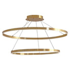 Dainolite - Circulo LED 2 Tier Chandelier - CIR-3397C-AGB - Canada Light Shop