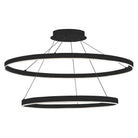 Dainolite - Circulo LED 2 Tier Chandelier - CIR-3397C-MB - Canada Light Shop