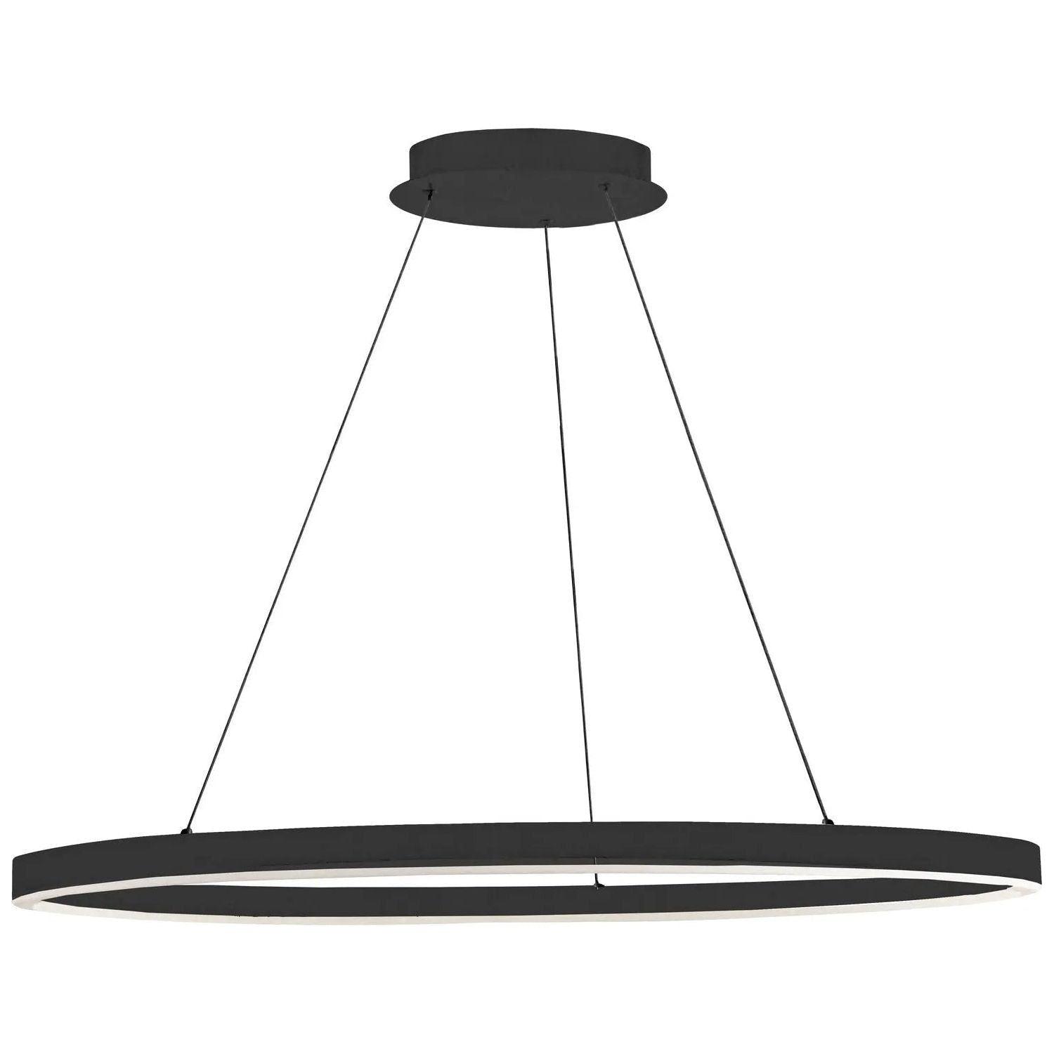 Dainolite - Circulo LED Chandelier - CIR-4463C-MB - Canada Light Shop