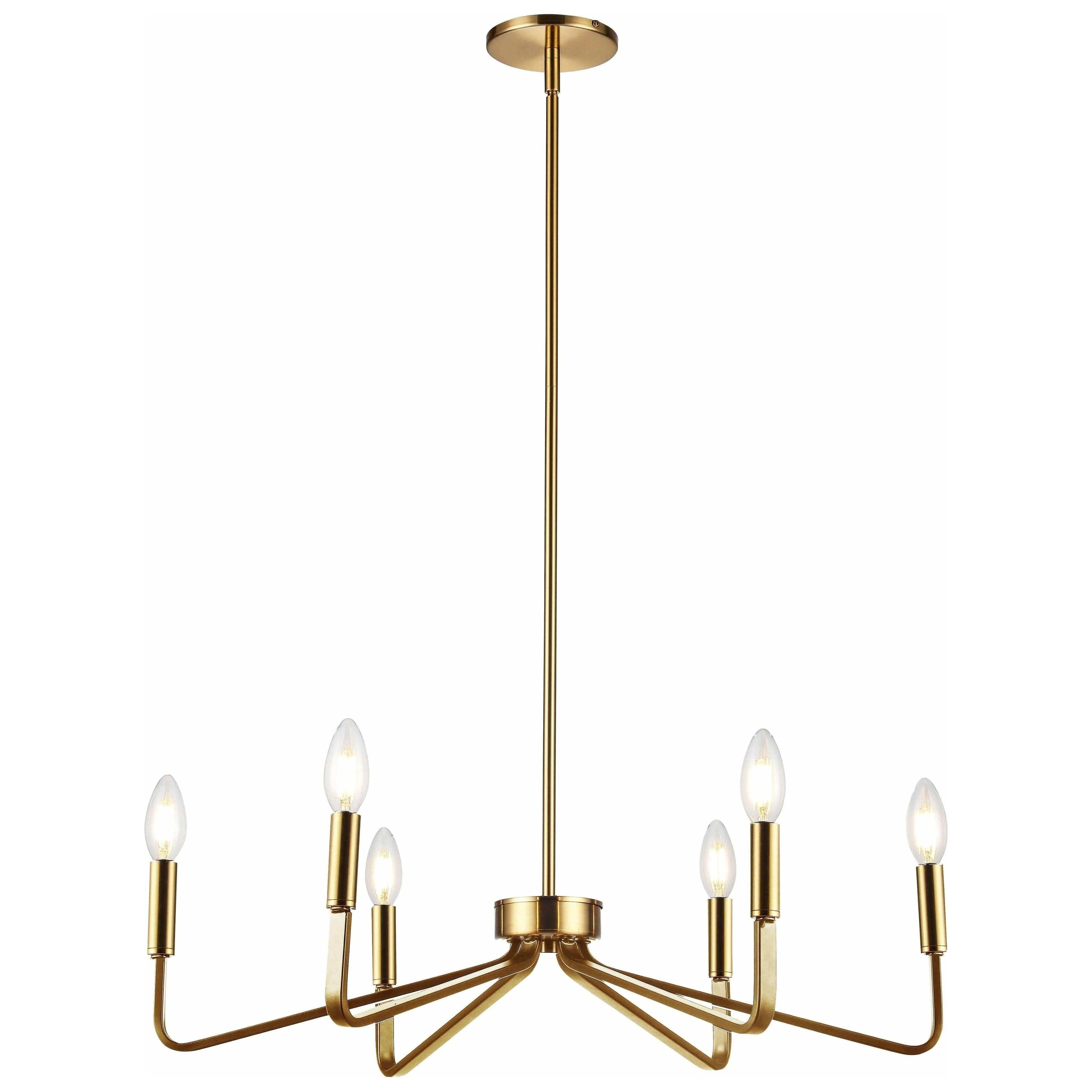 Dainolite - Clayton Chandelier - CLN-266C-AGB - Canada Light Shop
