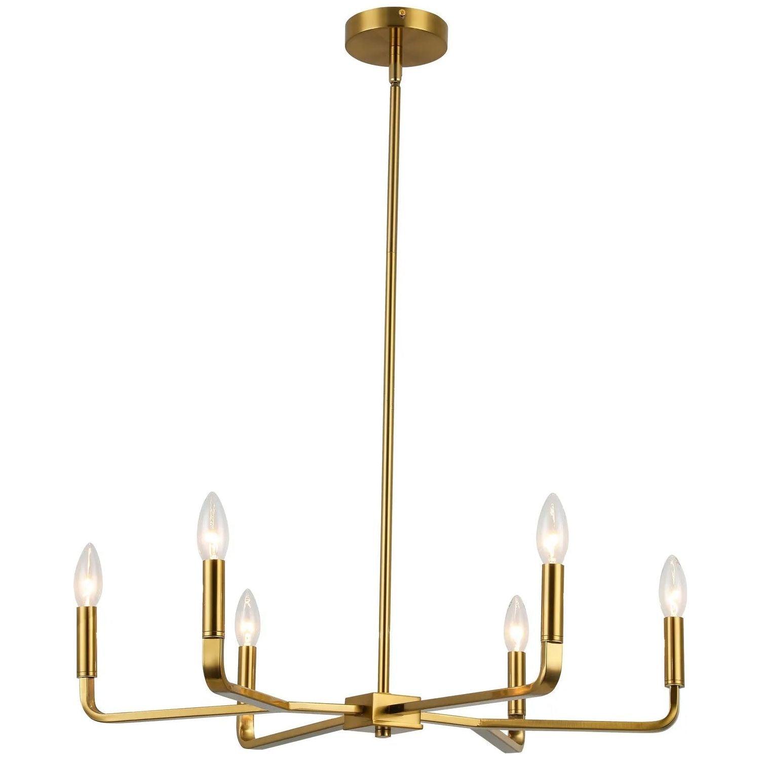 Mitzi - Colette Chandelier - CLT-246-AGB - Canada Light Shop
