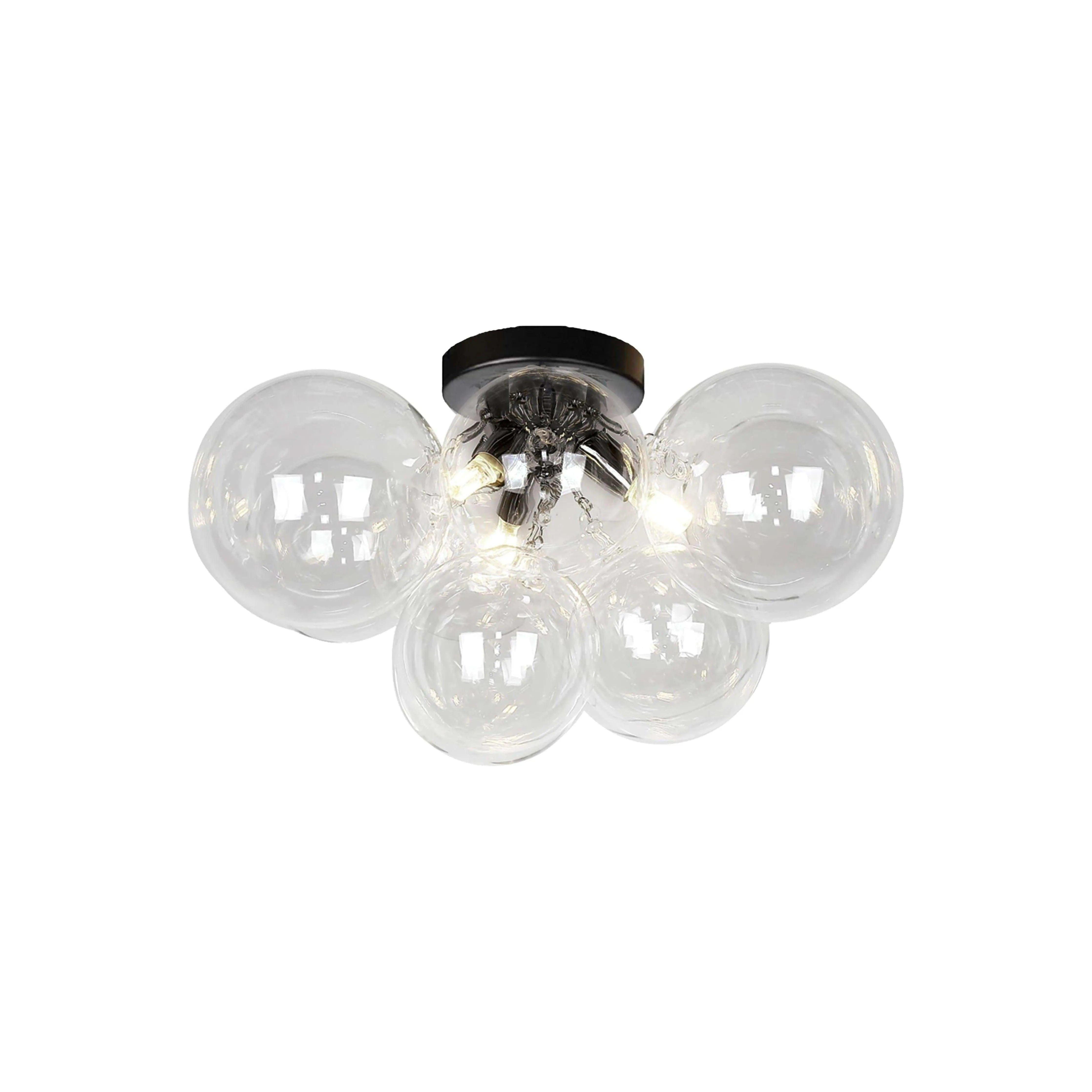 Dainolite - Comet Flush Mount - CMT-143FH-CLR-MB - Canada Light Shop