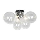 Dainolite - Comet Flush Mount - CMT-143FH-CLR-PC - Canada Light Shop