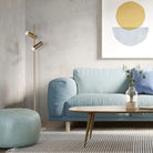 Dainolite - Constance LED Floor Lamp - CST-6112LEDF-AGB - Canada Light Shop