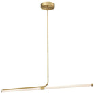 Dainolite - Corvette LED Pendant - CVT-4824LEDHP-AGB - Canada Light Shop