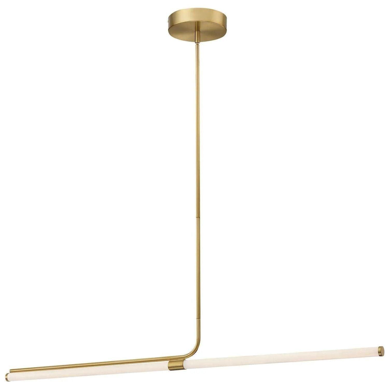 Dainolite - Corvette LED Pendant - CVT-4824LEDHP-AGB - Canada Light Shop