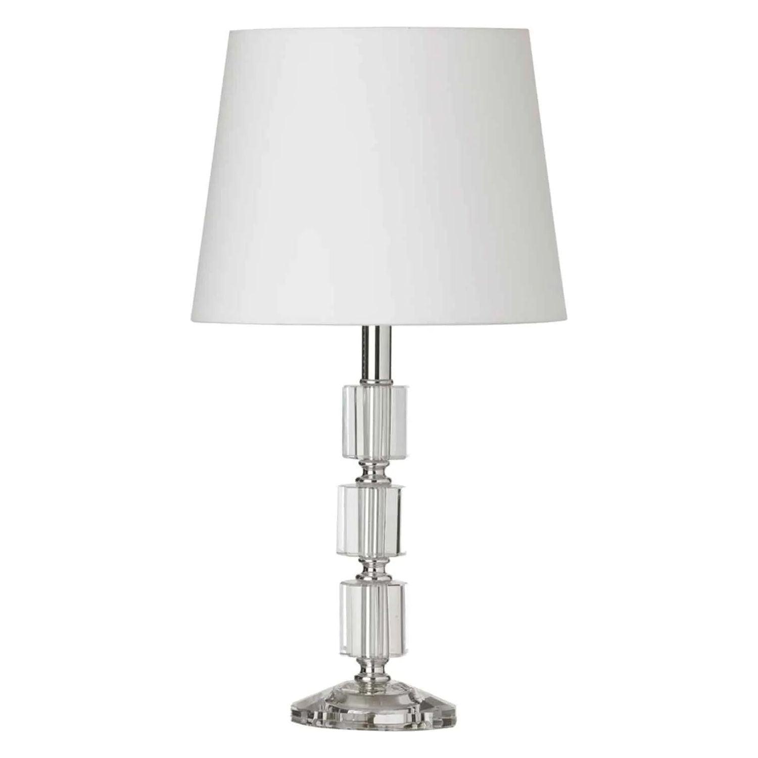 Dainolite - Crystal Table Lamp C11T - C11T-PC - Canada Light Shop