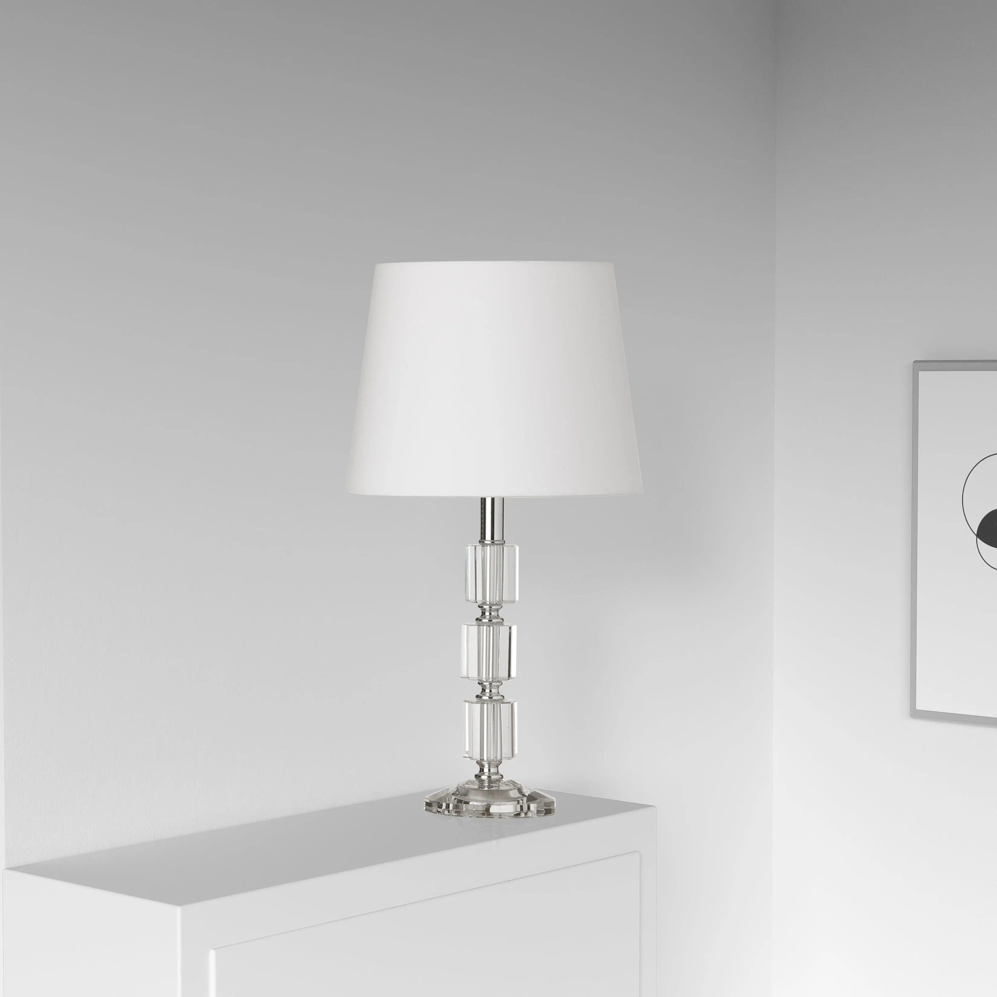 Dainolite - Crystal Table Lamp C11T - C11T-PC - Canada Light Shop