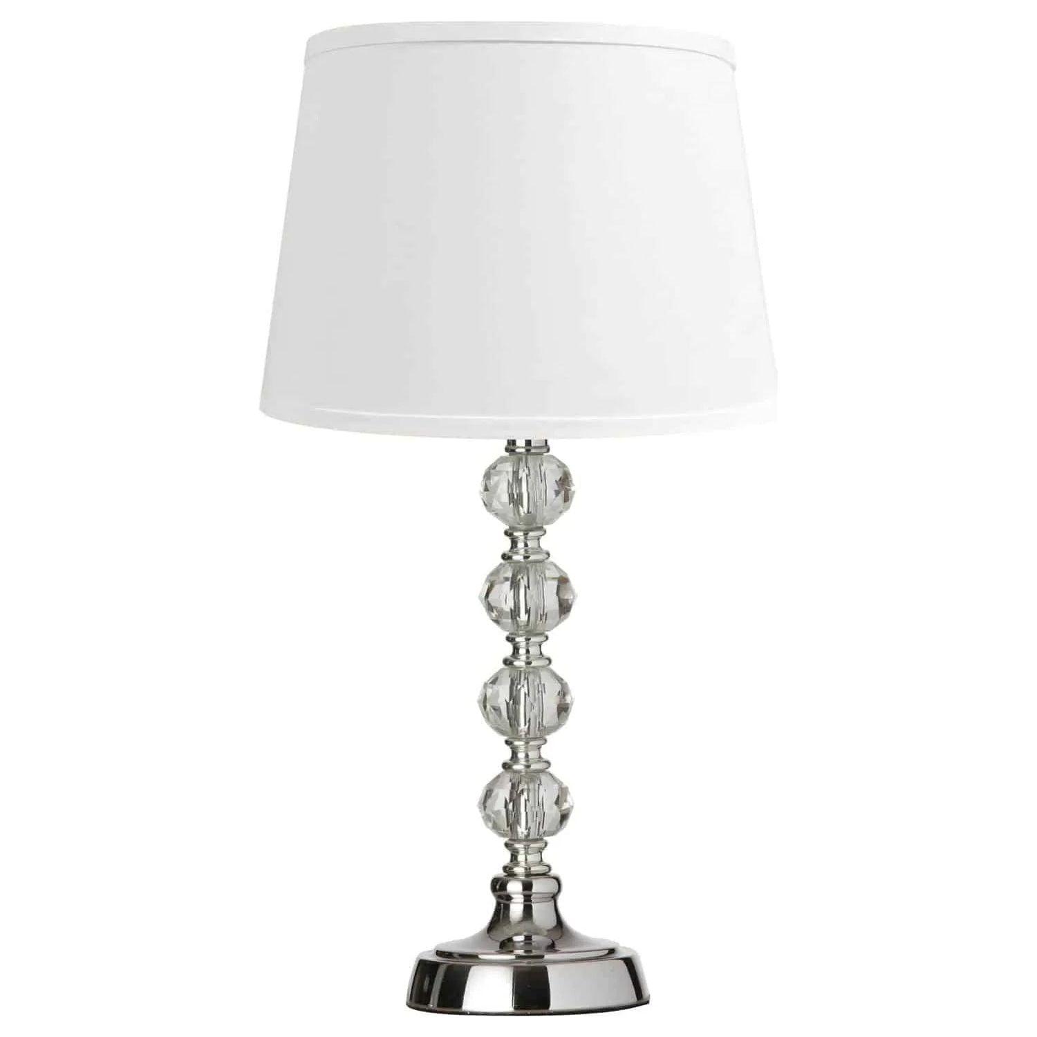 Dainolite - Crystal Table Lamp C13T - C13T-PC - Canada Light Shop