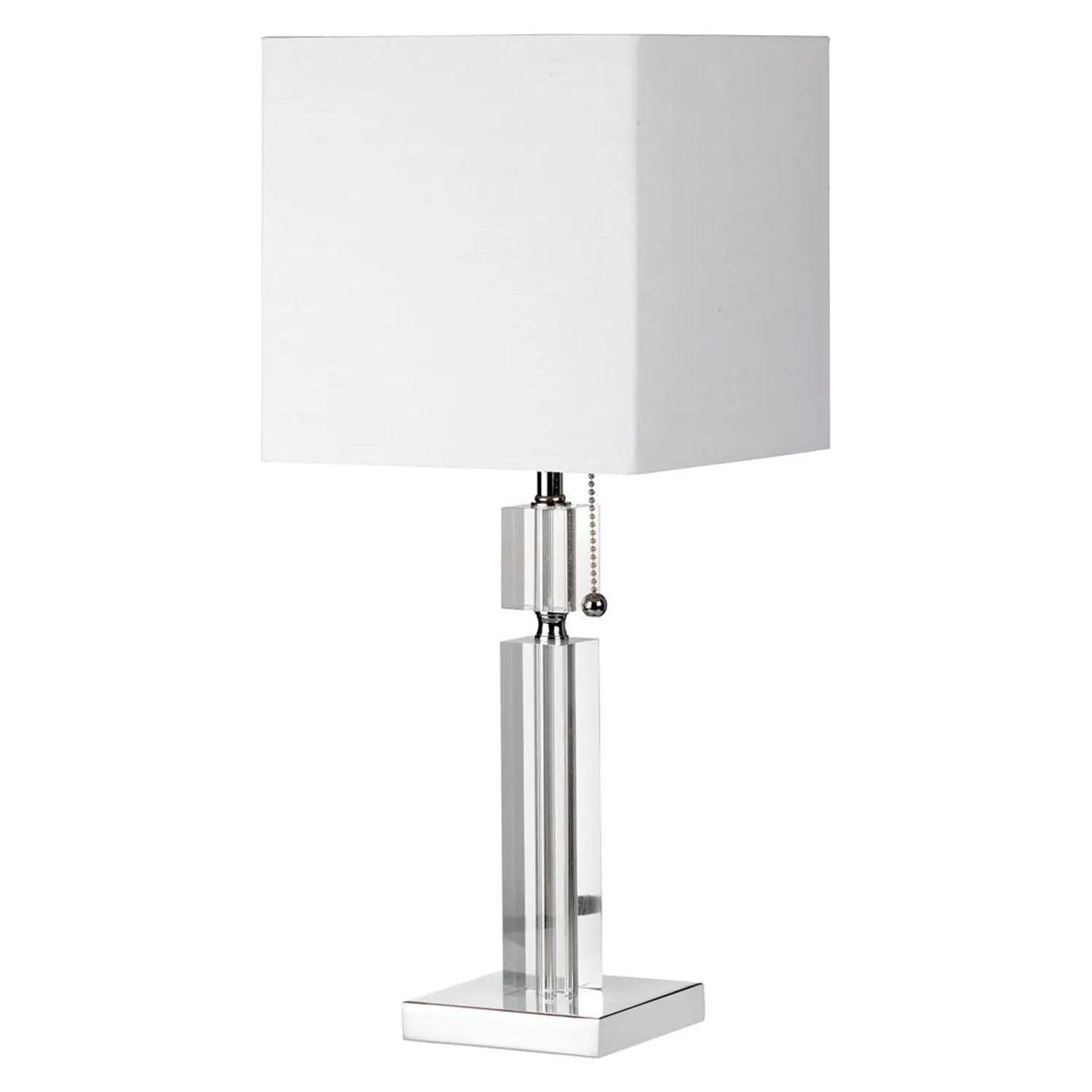 Dainolite - Crystal Table Lamp DM231 - DM231-PC - Canada Light Shop