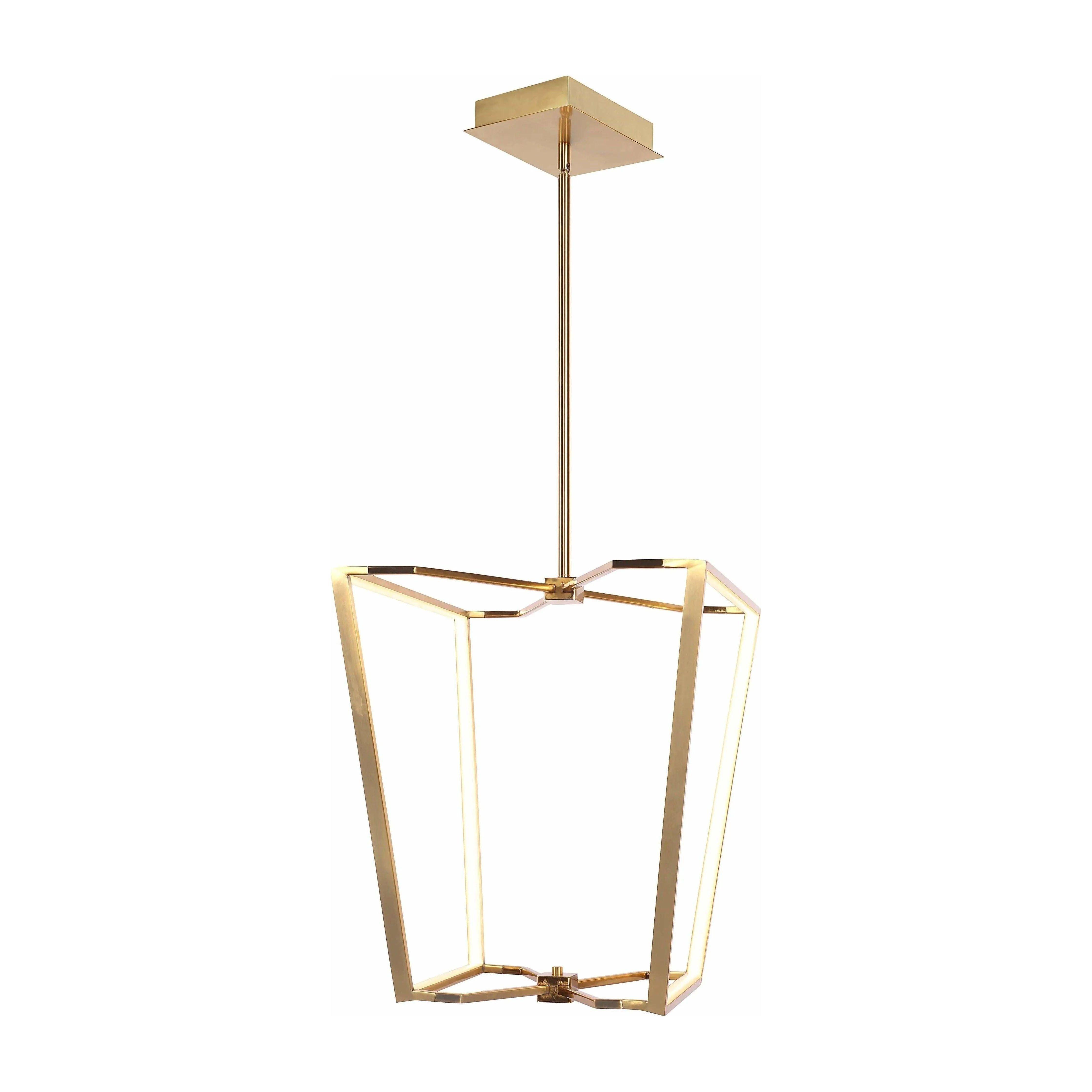 Dainolite - Curant LED Chandelier - CUR-1848C-AGB - Canada Light Shop