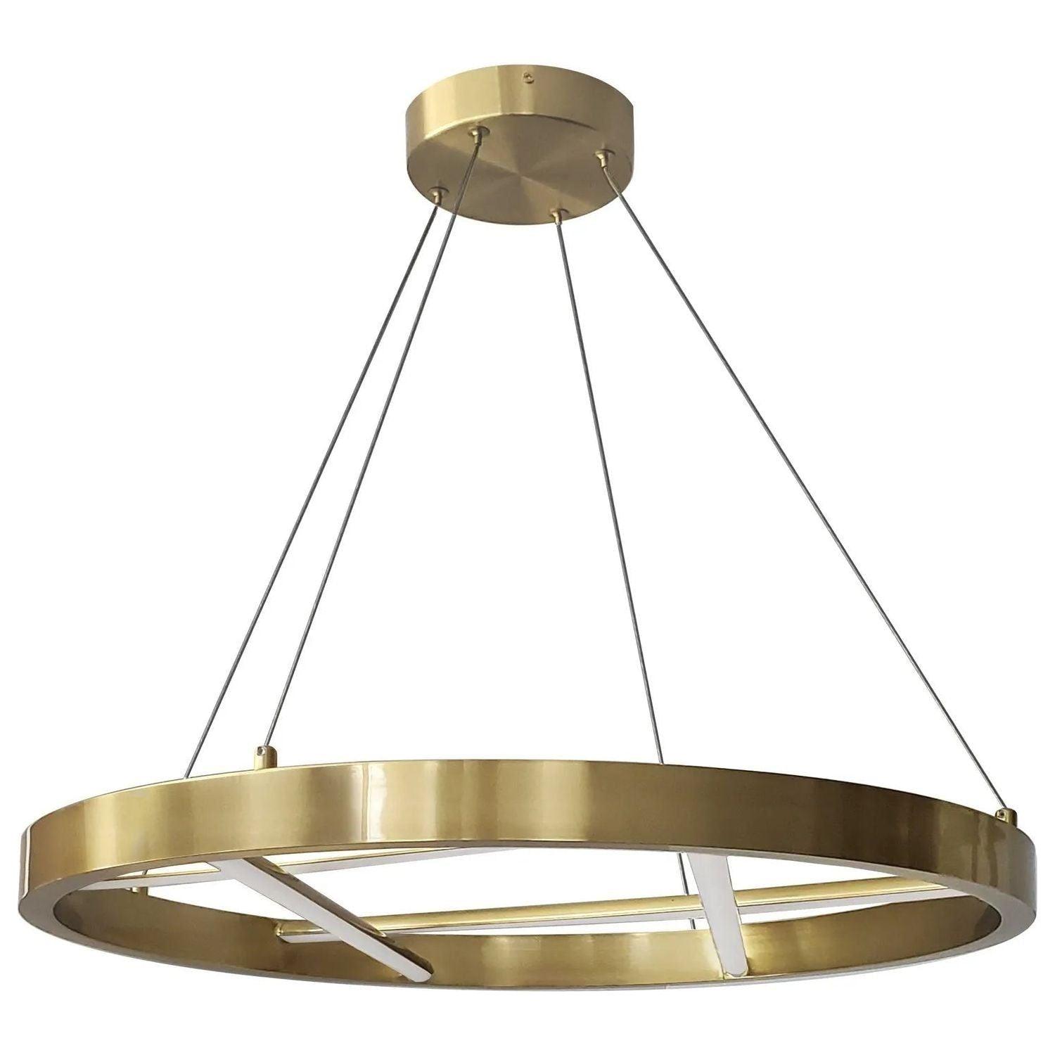 Dainolite - Dante LED Pendant - DNT-2440LEDC-AGB - Canada Light Shop
