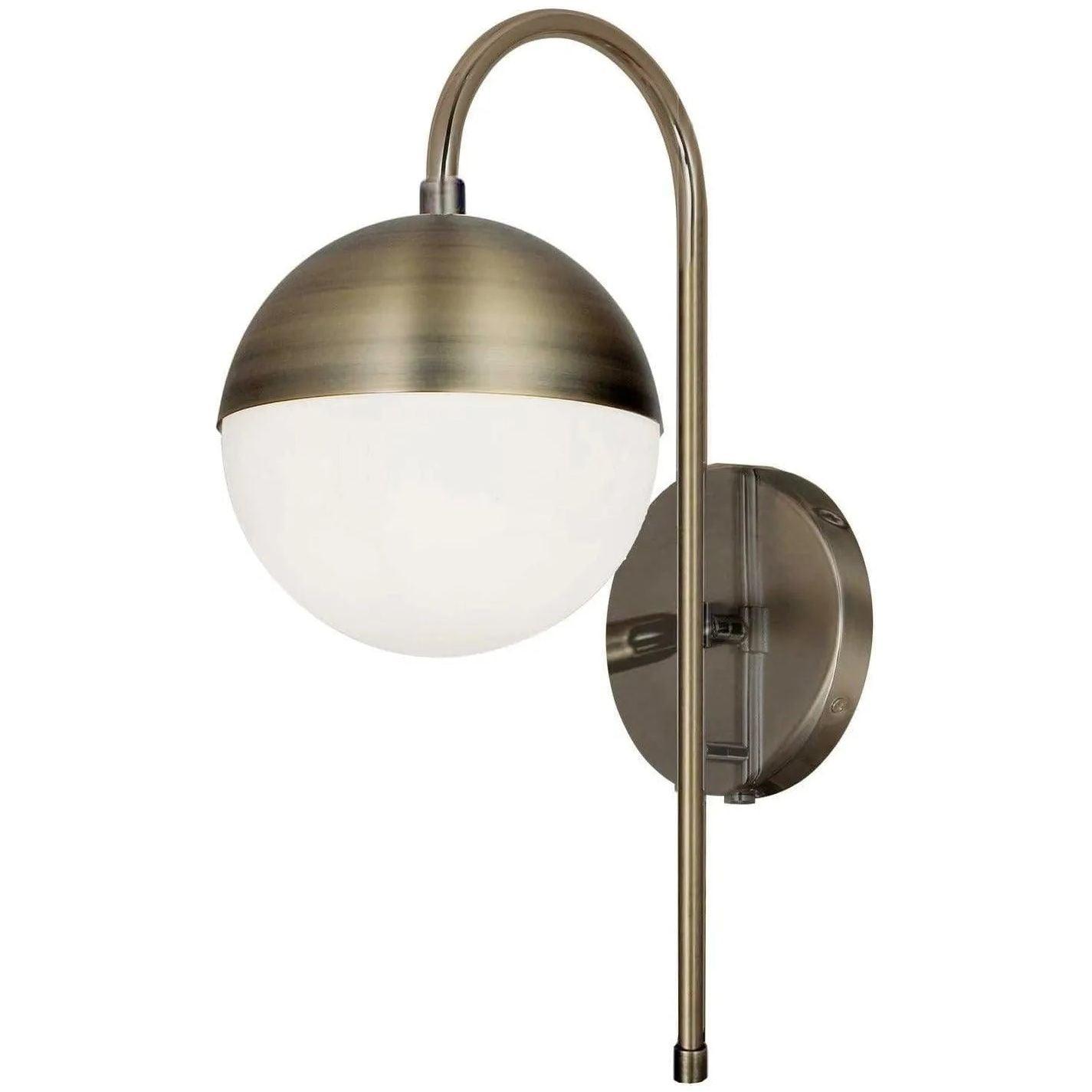 Dainolite - Dayana Wall Sconce - DAY-71W-AB - Canada Light Shop