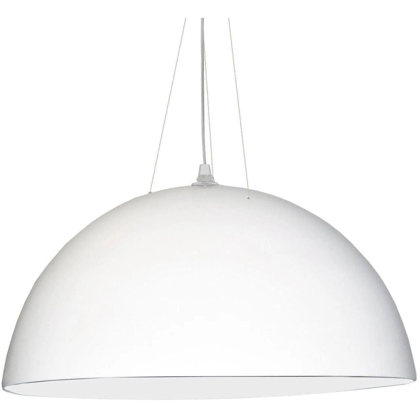 Dainolite - Dome Pendant - 114-313P-WH - Canada Light Shop