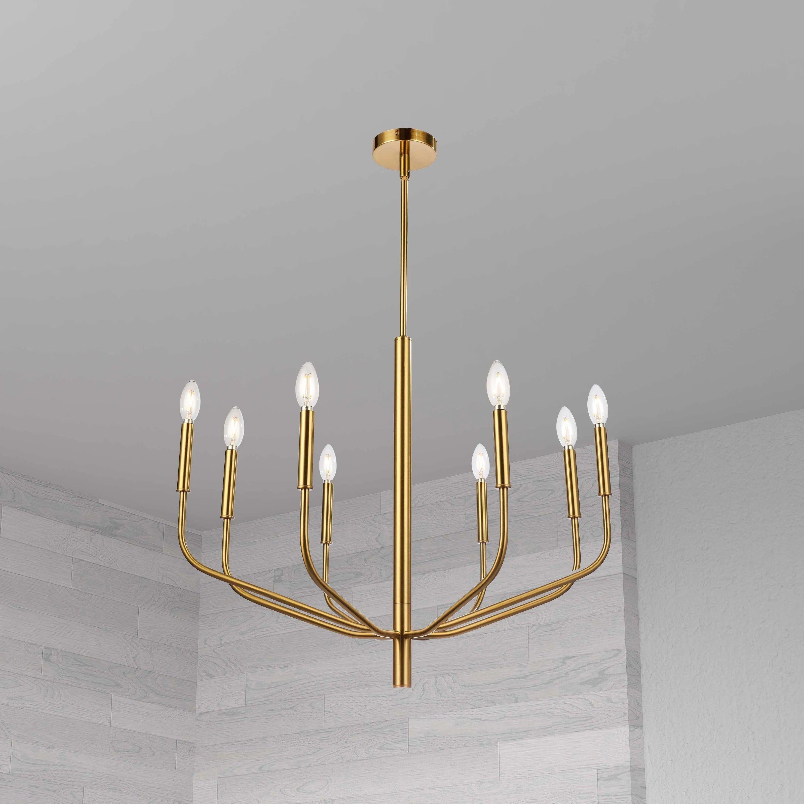 Dainolite - Eleanor Chandelier - ELN-246C-AGB - Canada Light Shop