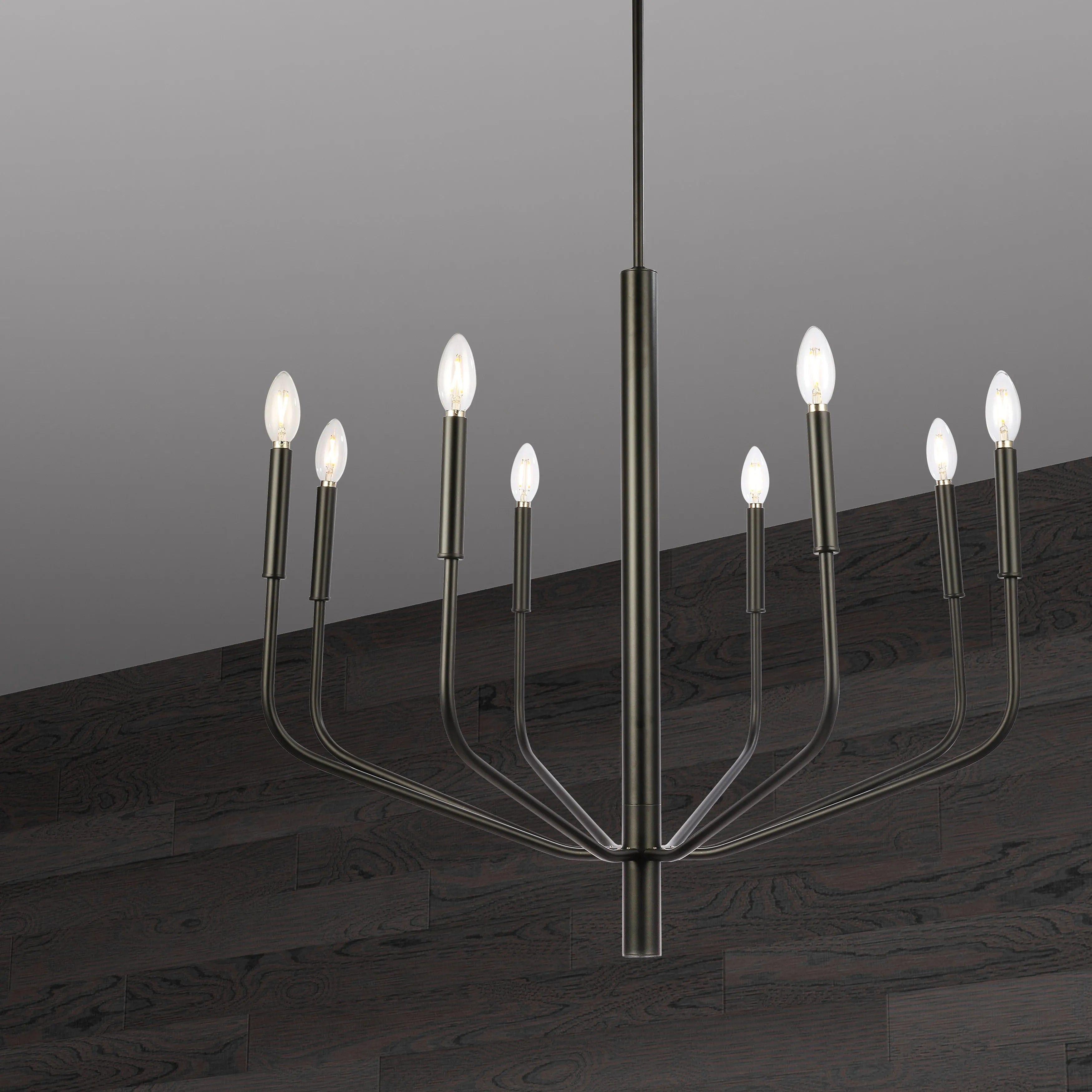 Dainolite - Eleanor Chandelier - ELN-246C-AGB - Canada Light Shop