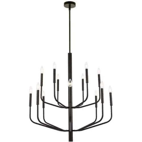 Dainolite - Eleanor Double Chandelier - ELN-3214C-MB - Canada Light Shop