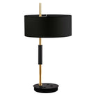 Dainolite - Fitzgerald Table Lamp - FTG-261T-MB-AGB-BK - Canada Light Shop