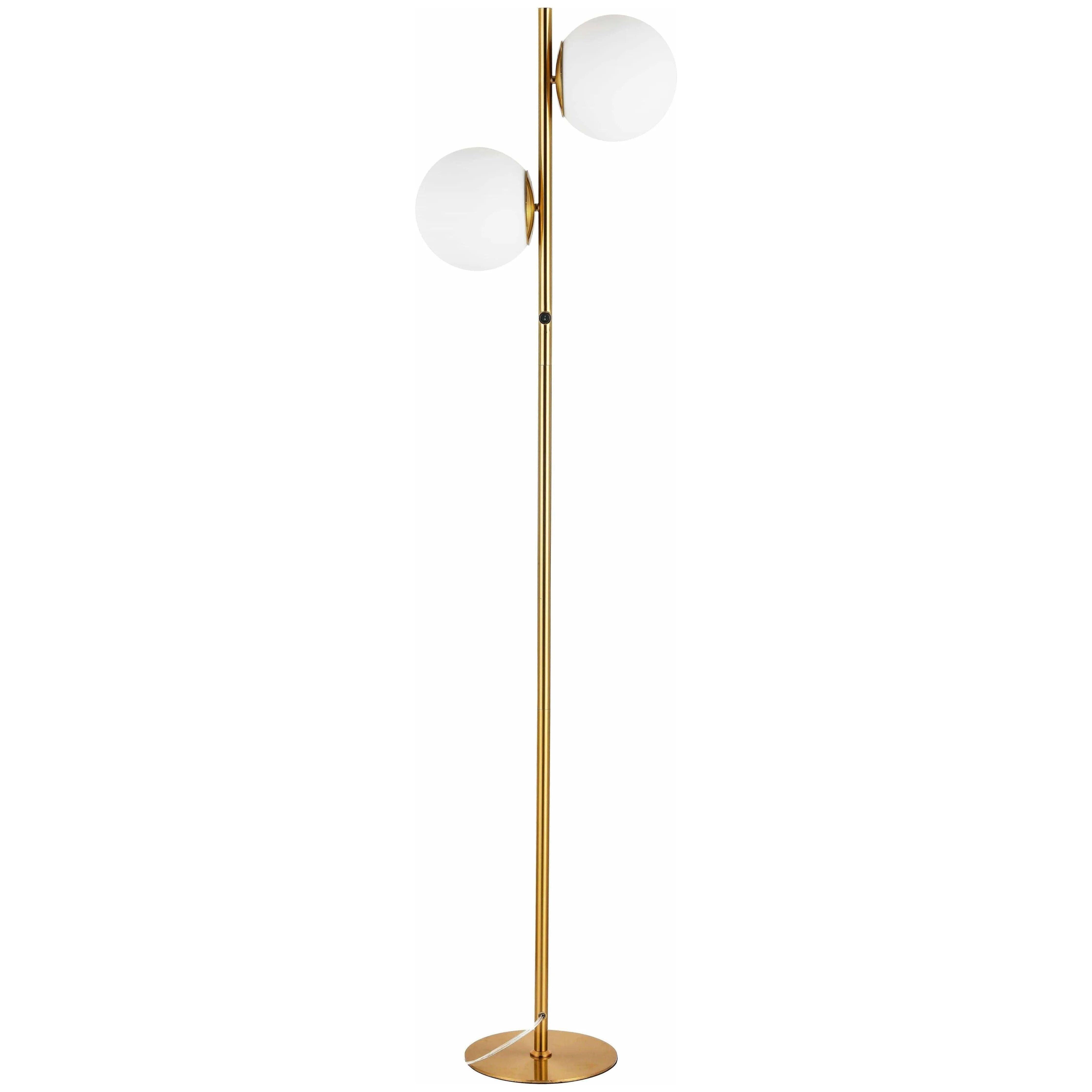 Dainolite - Folgar Floor Lamp - FOL-662F-AGB - Canada Light Shop