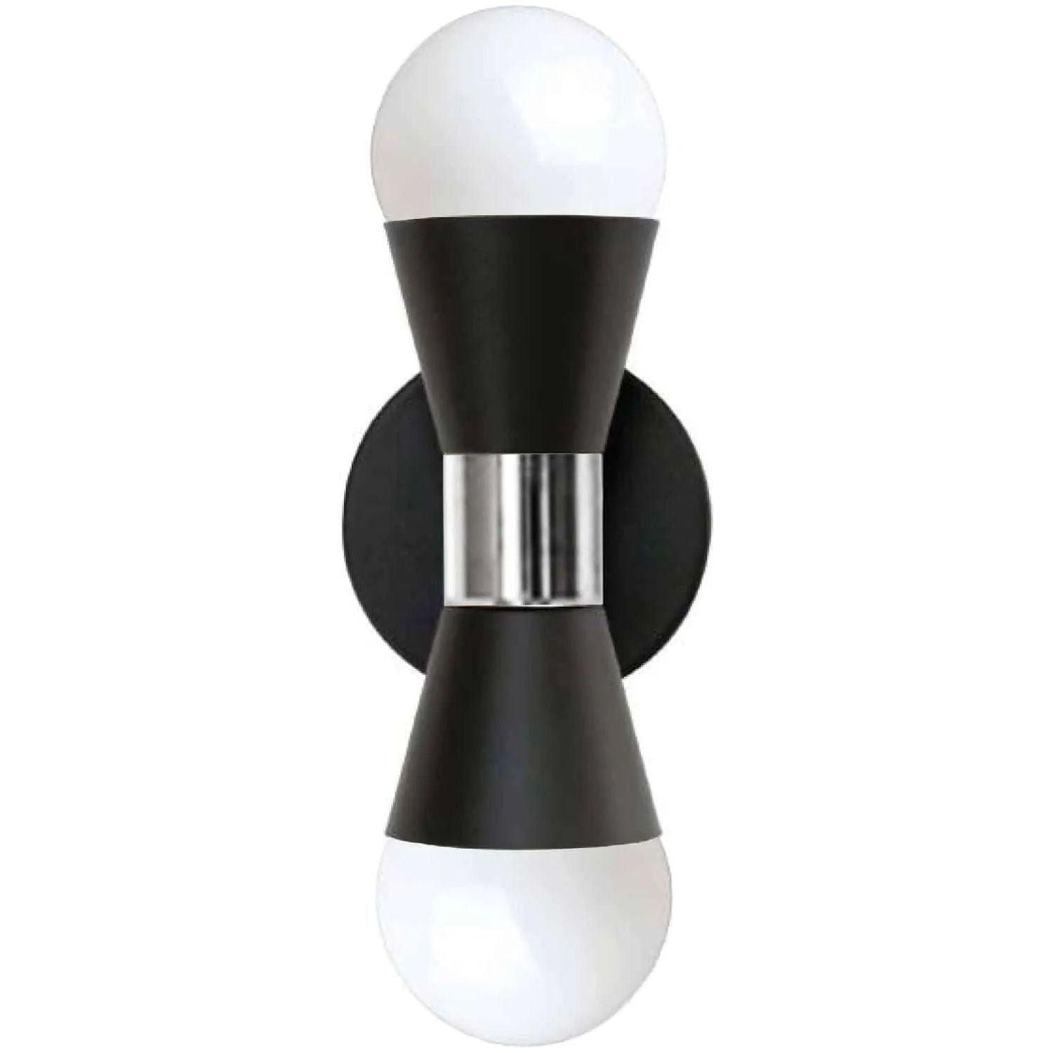 Dainolite - Fortuna Wall Sconce - FOR-72W-MB-PC - Canada Light Shop