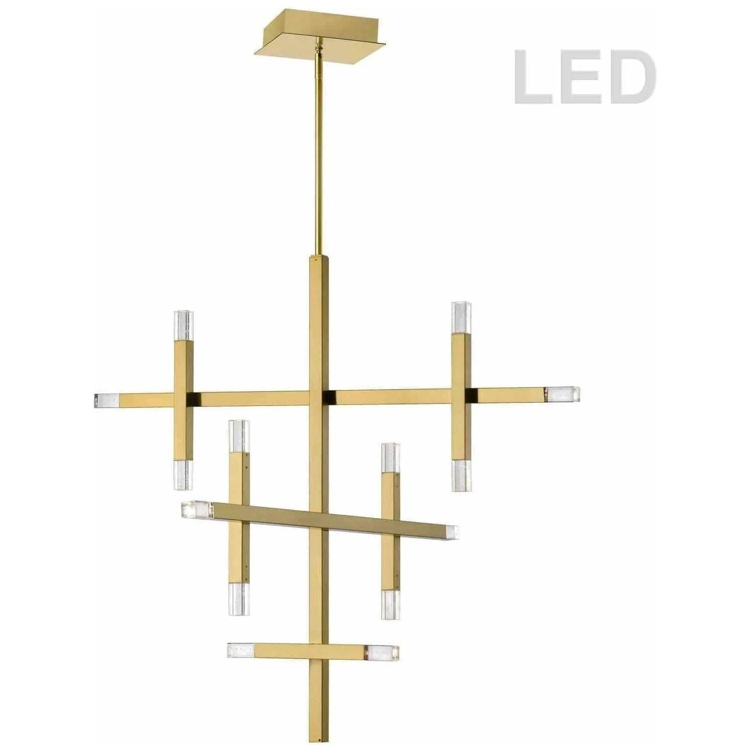 Dainolite - Francesca LED Chandelier - FCS-3656C-AGB - Canada Light Shop