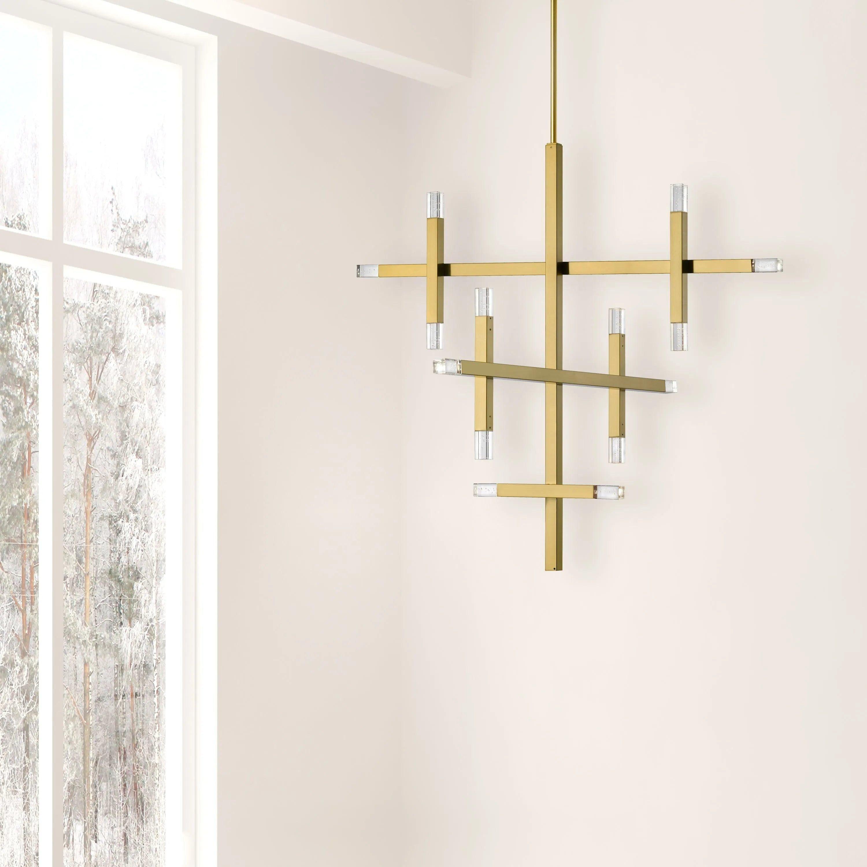 Dainolite - Francesca LED Chandelier - FCS-3656C-AGB - Canada Light Shop