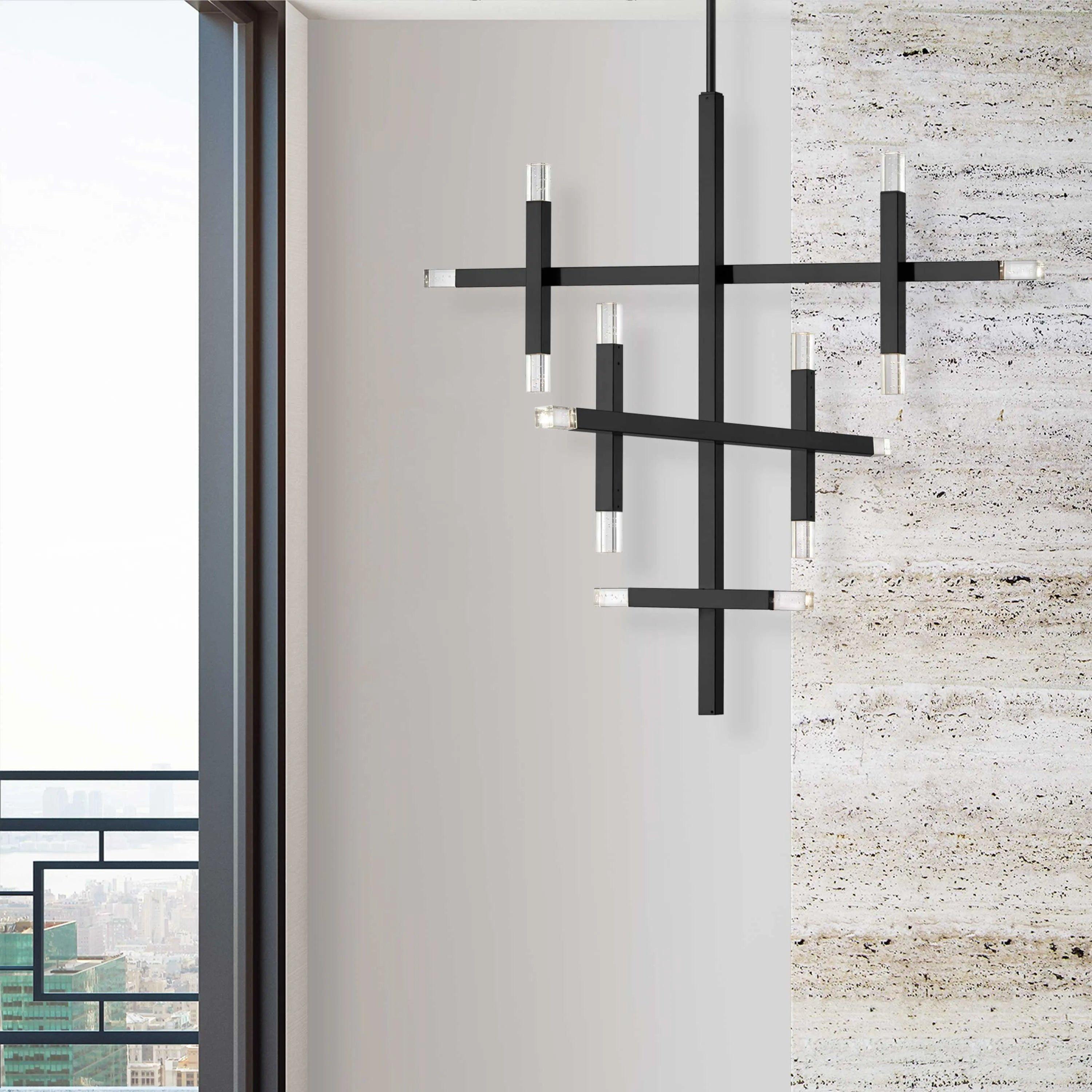Dainolite - Francesca LED Chandelier - FCS-3656C-AGB - Canada Light Shop
