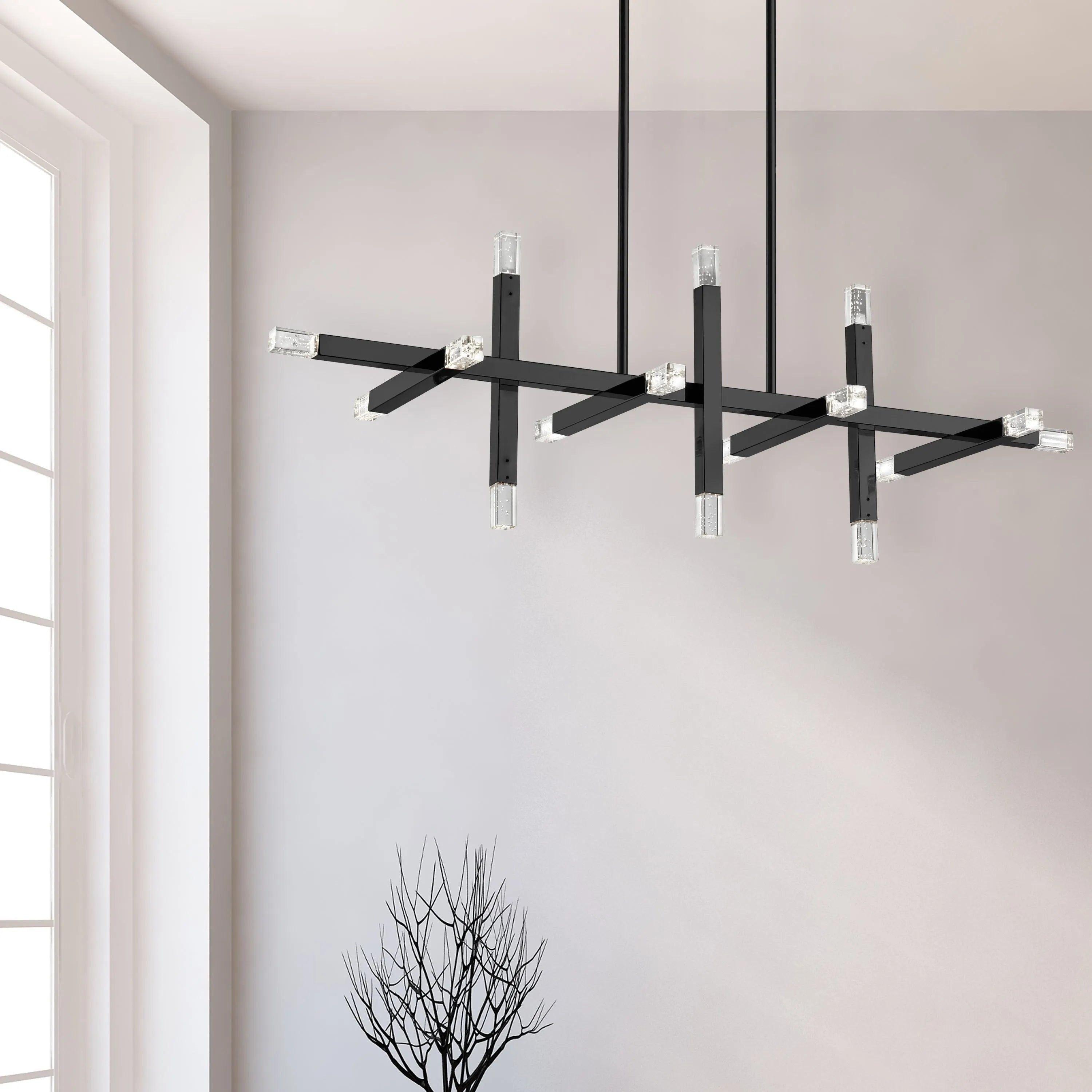 Dainolite - Francesca LED Chandelier - FCS-3656C-AGB - Canada Light Shop